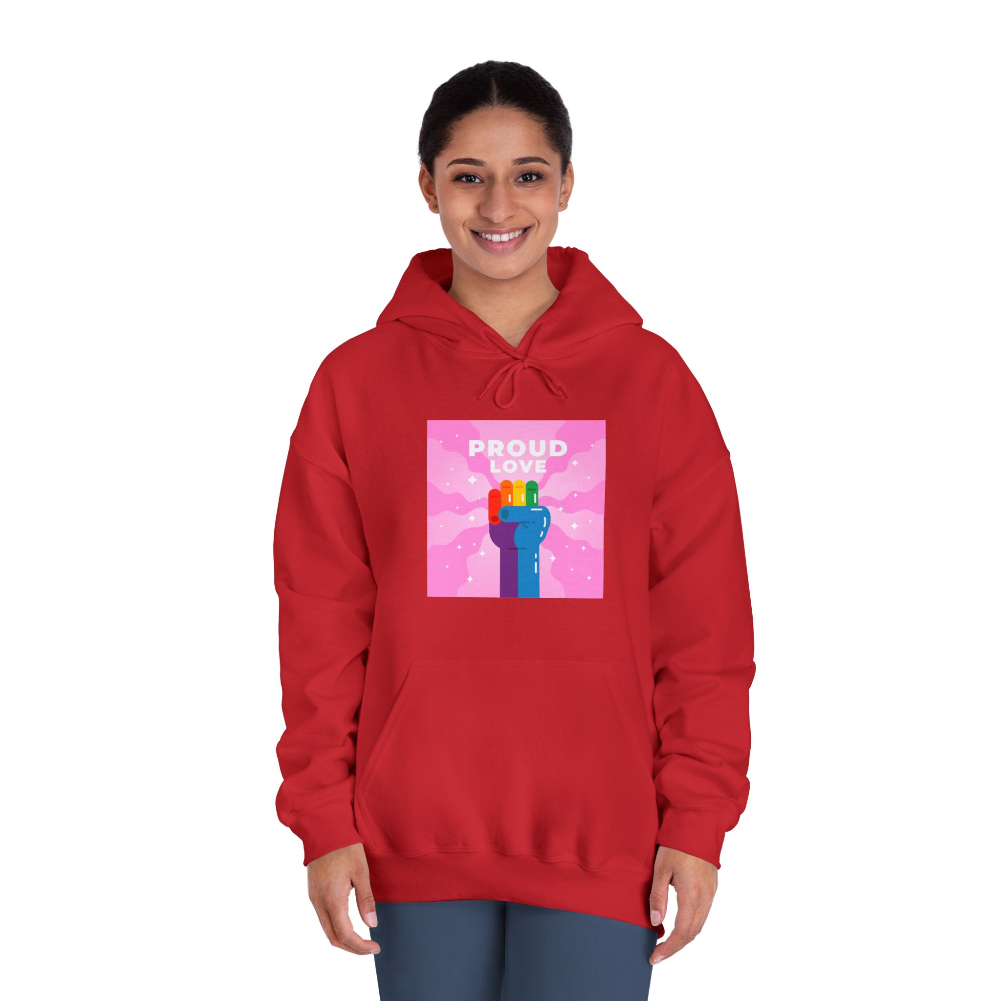 Pride Day Concept(4) Unisex Dryblend Hooded Sweatshirt - Image 36