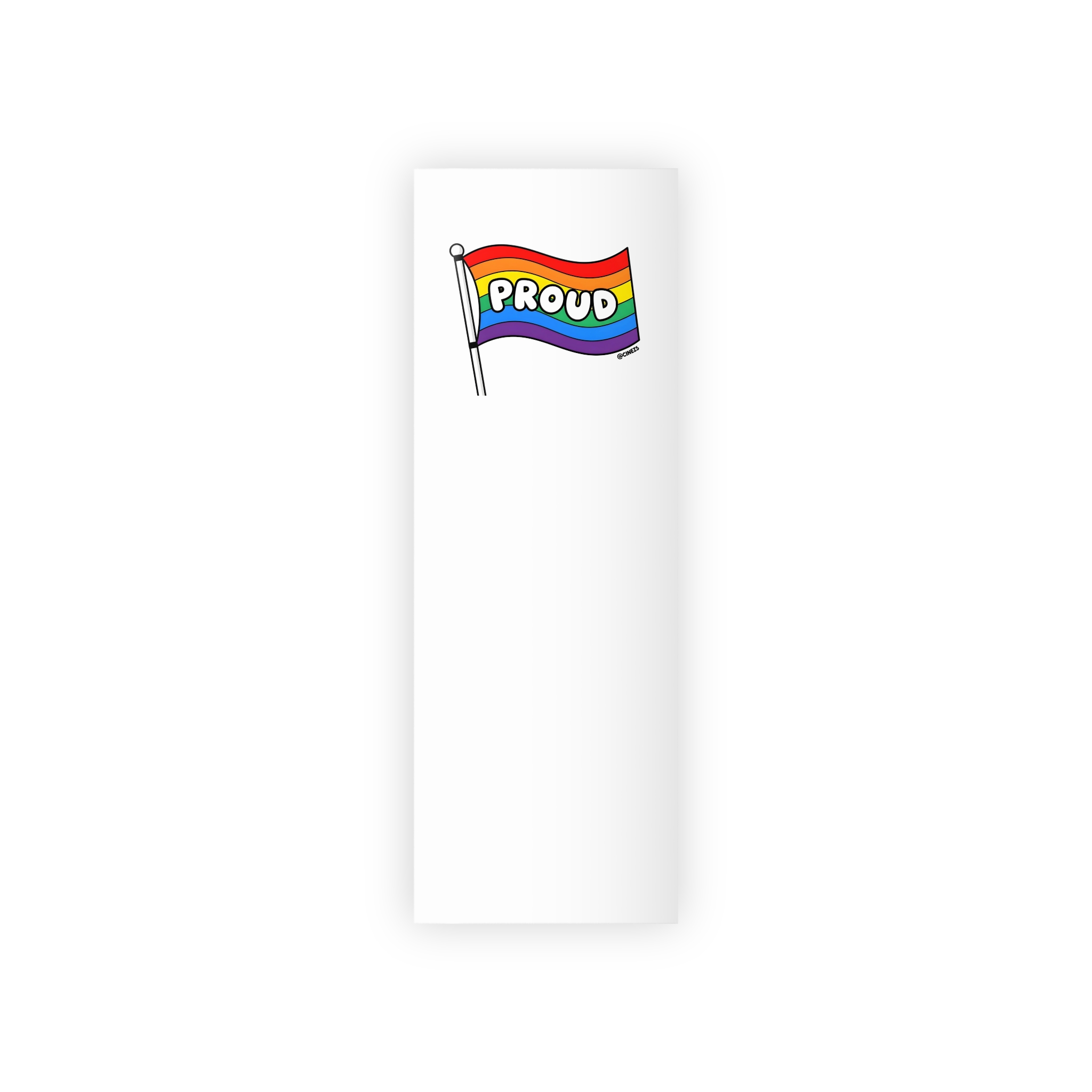 Proud Rainbow Flag Lgbtq Celebration Gift Wrapping Paper Rolls 1pc - Image 5