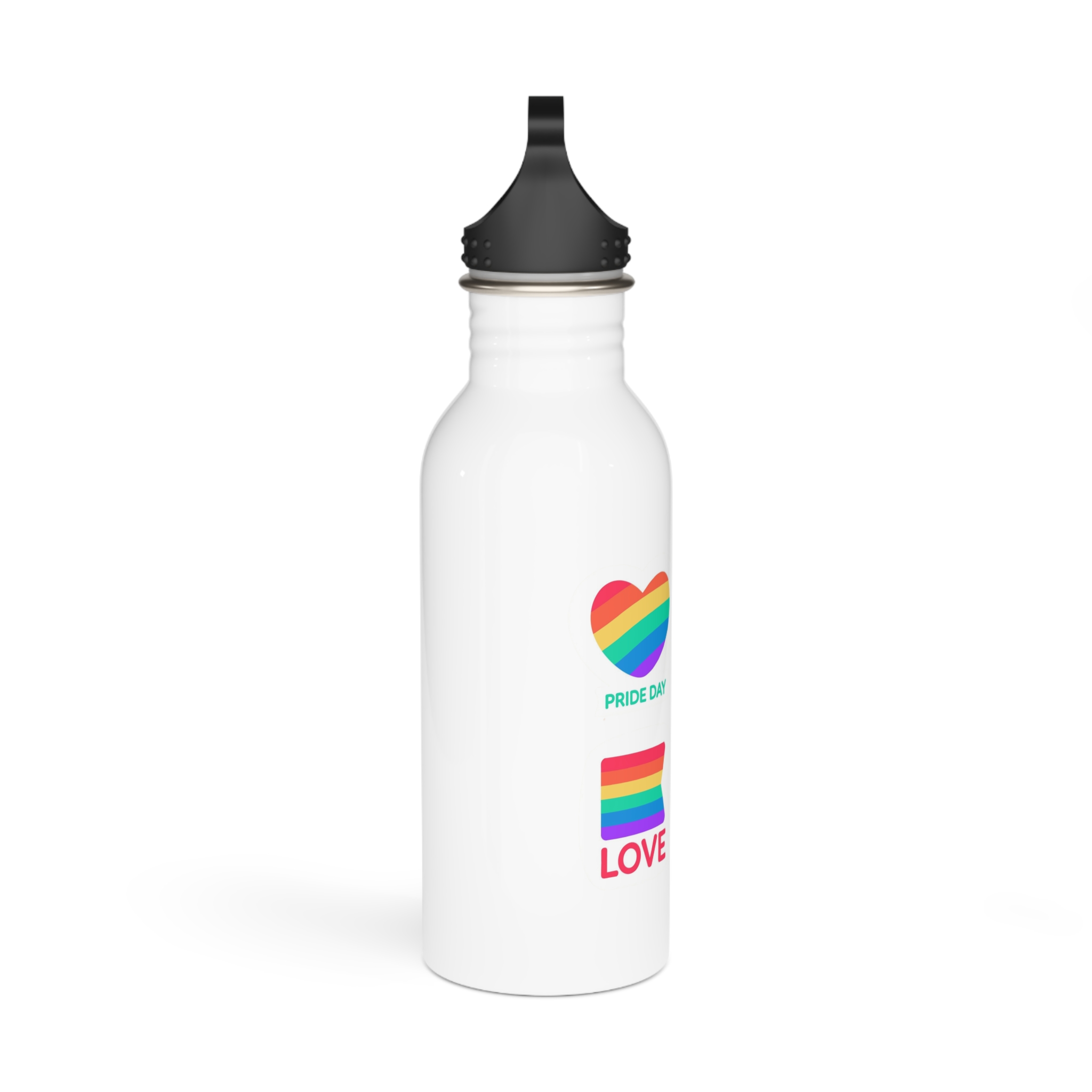 Pride Day Label Collection Theme Stainless Steel Water Bottle - Image 2