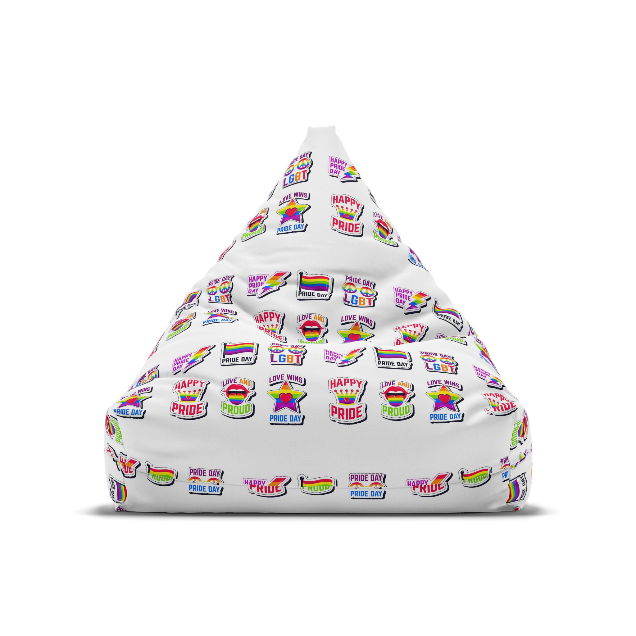 Label Collection With Pride Day Theme Bean Bag Chair Cover - Image 5