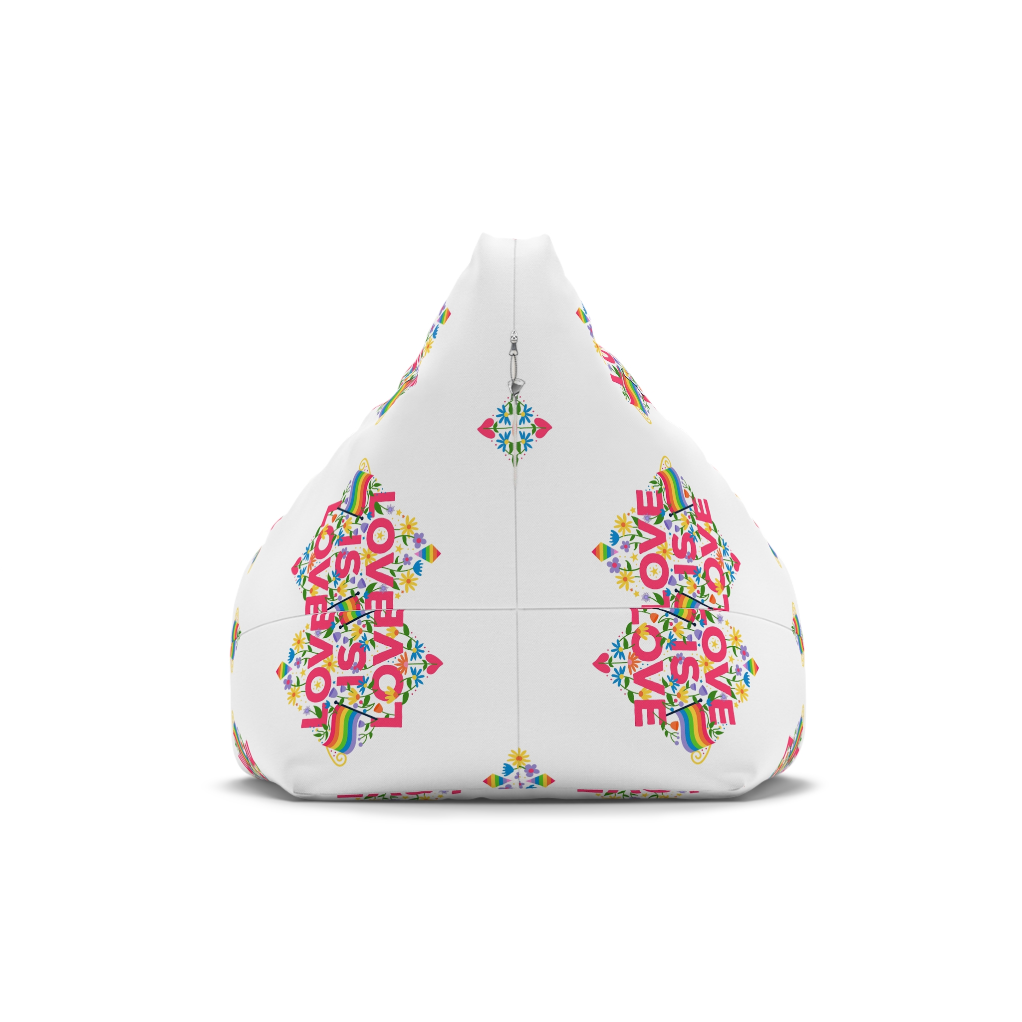Pride Day Typography Bean Bag Chair Cover - Image 2
