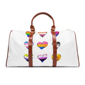 Flat Lgbt Pride Month Flags Collection Waterproof Travel Bag