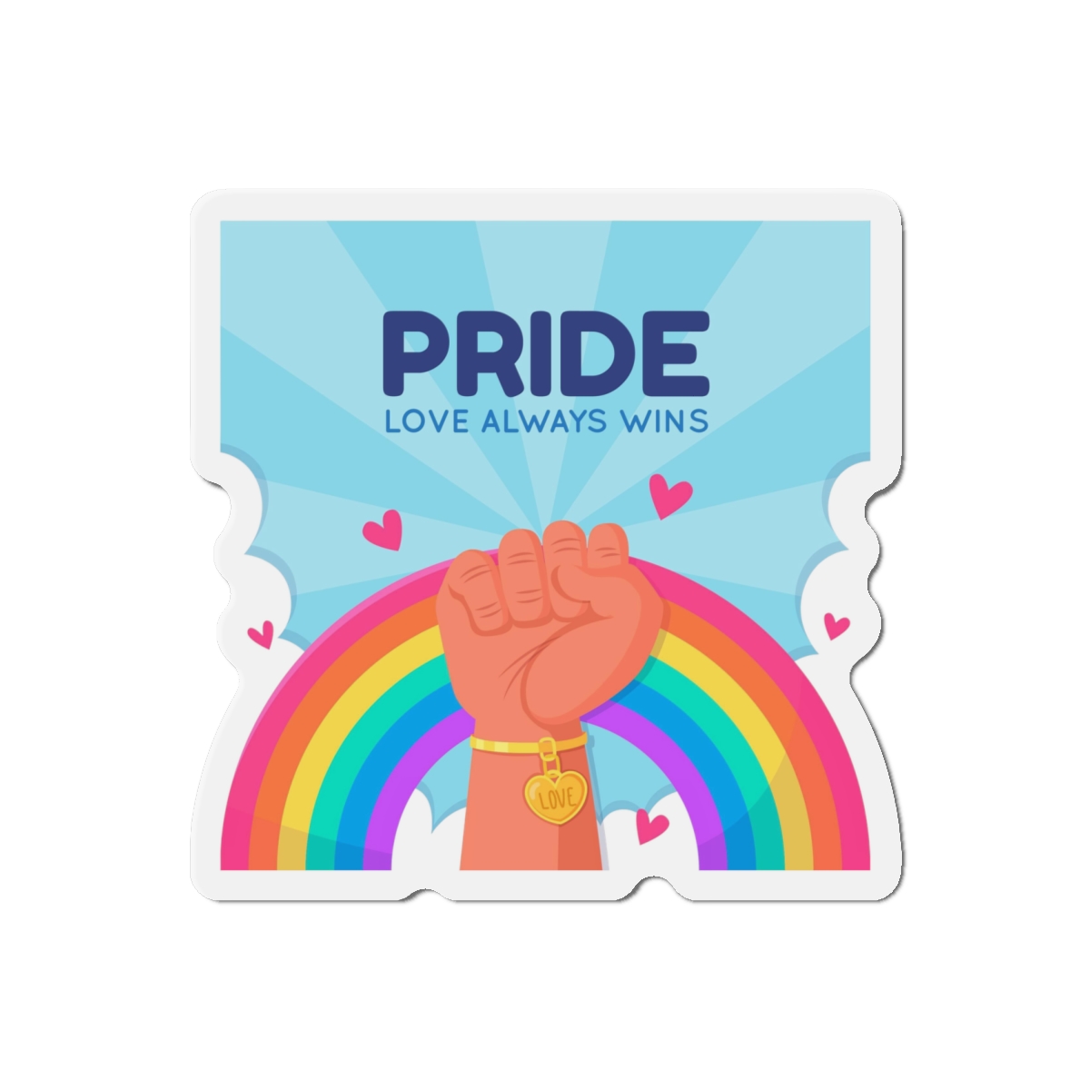 Pride Day Concept Die Cut Magnets - Image 13