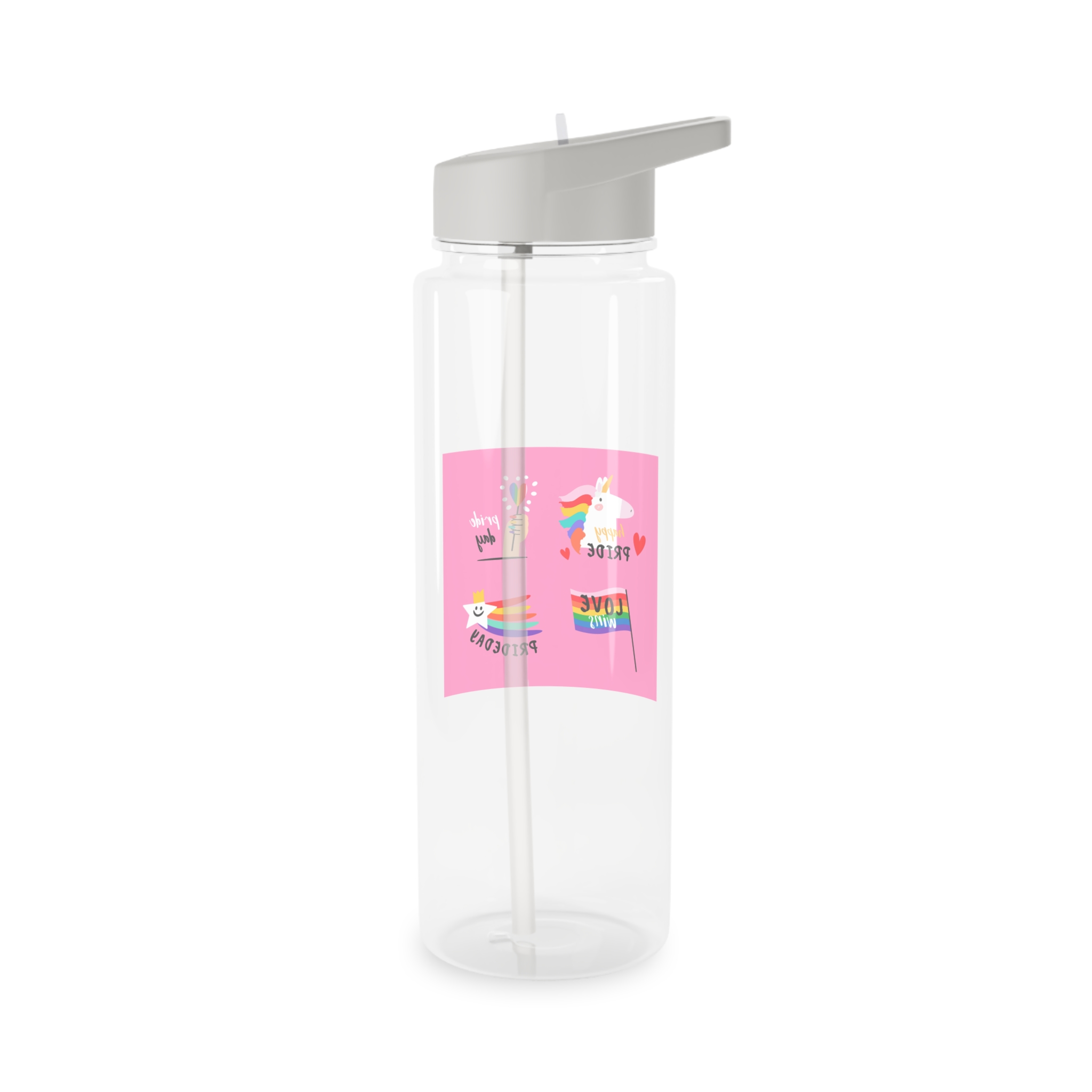 Pride Day Label Collection Theme Tritan Water Bottle - Image 6