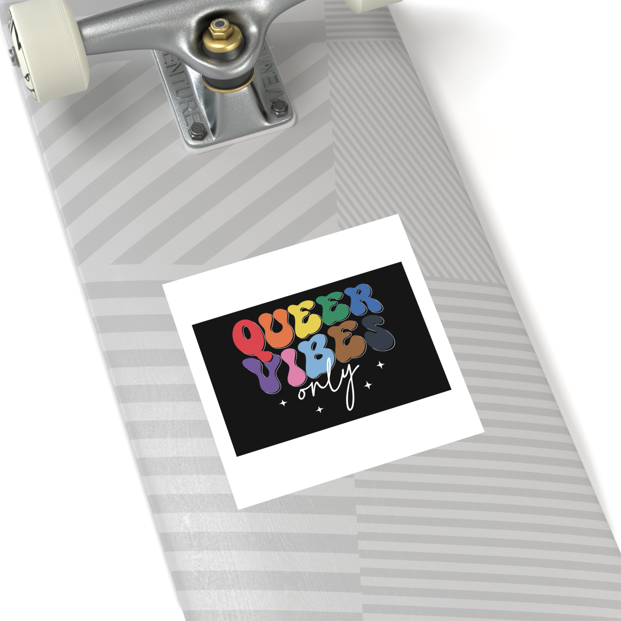 Pride Lgbtq Gay Typography Vector Tshirt Design(1) Laminate Stickers Square - Image 36