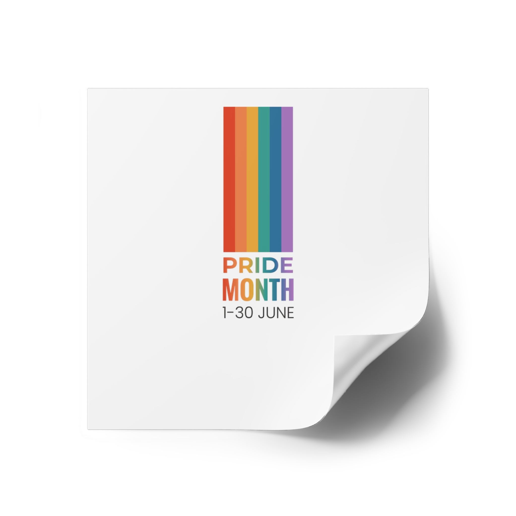 Lgbtq Pride Month Vertical Banner Card Poster Template With Rainbow Gay Parade Celebration Vector Laminate Stickers Square - Image 30