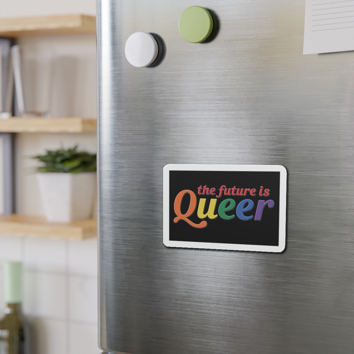 Lesbian Pride Design 7D1DA5 Die Cut Magnets - Image 9