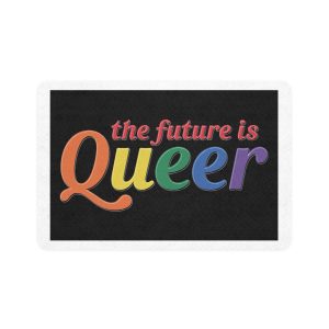 Pride Lgbtq Gay Typography Vector Tshirt Design(5) Pet Food Mat 12x18