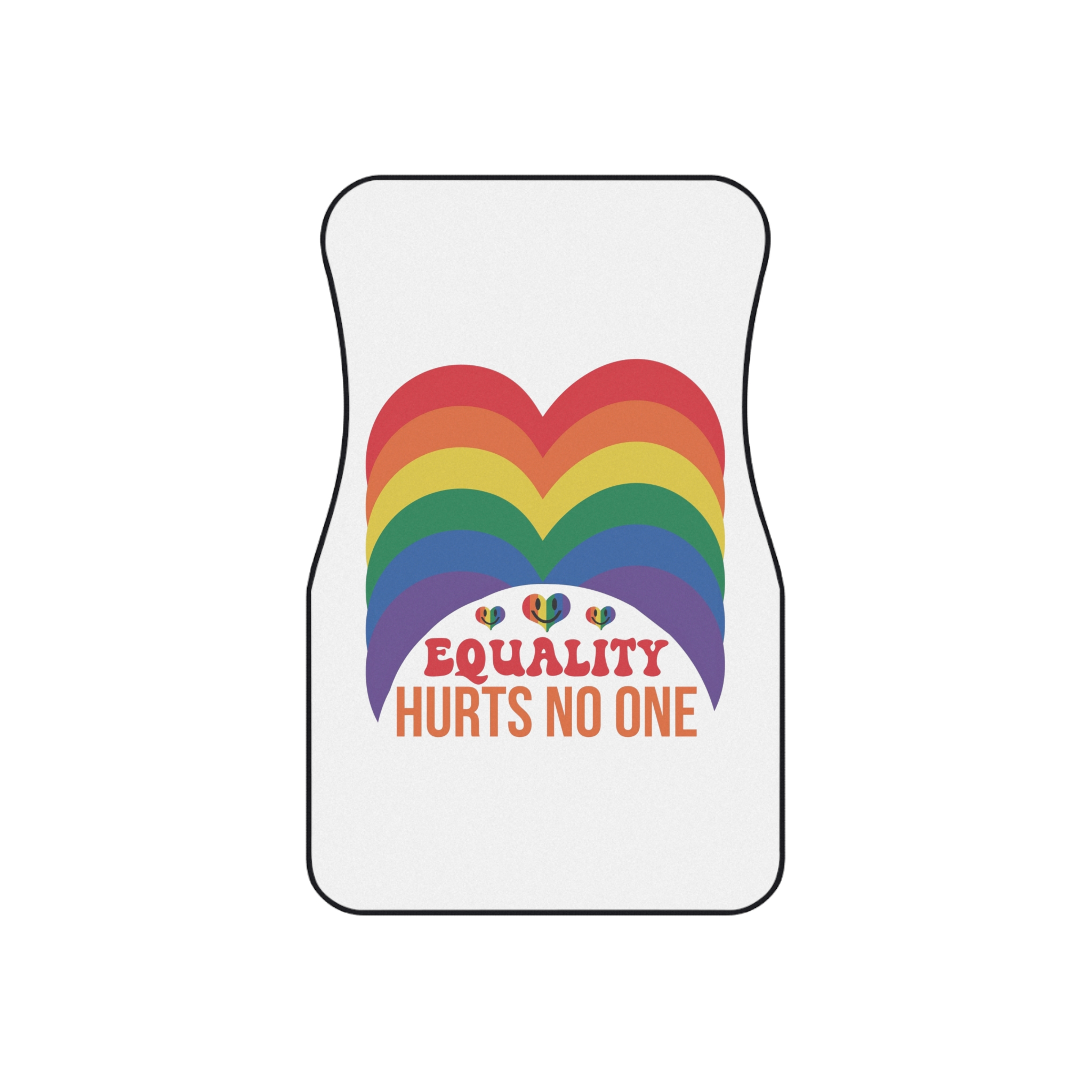 Retro Svg T Shirt Design Car Mats Set Of 4 - Image 2
