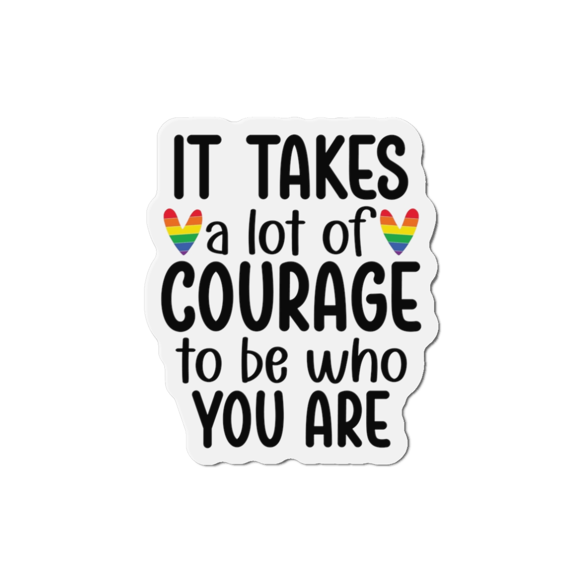 Gay Pride Svg Design(3) Die Cut Magnets - Image 4