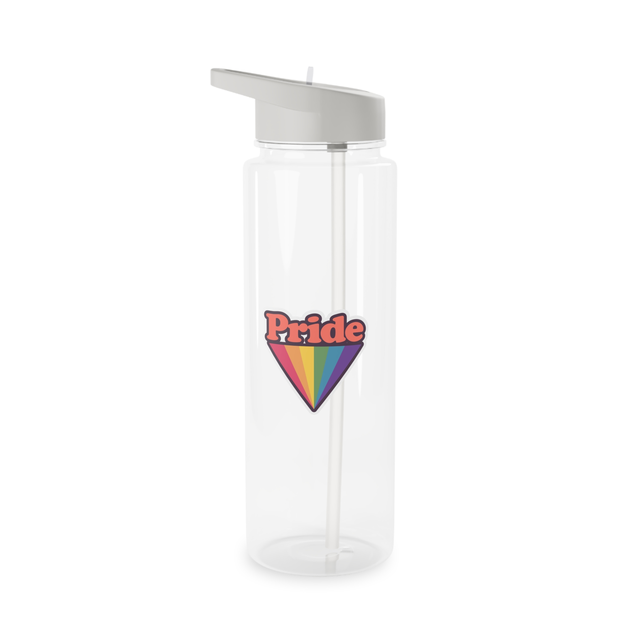 Pride With Rainbow (1) Tritan Water Bottle - Image 5