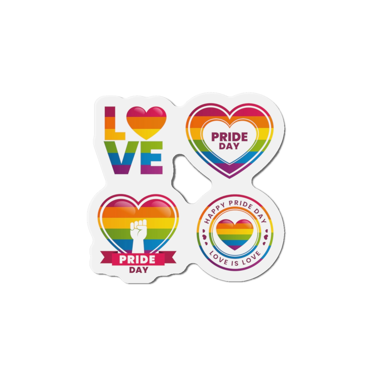Label Collection With Pride Day Die Cut Magnets - Image 13