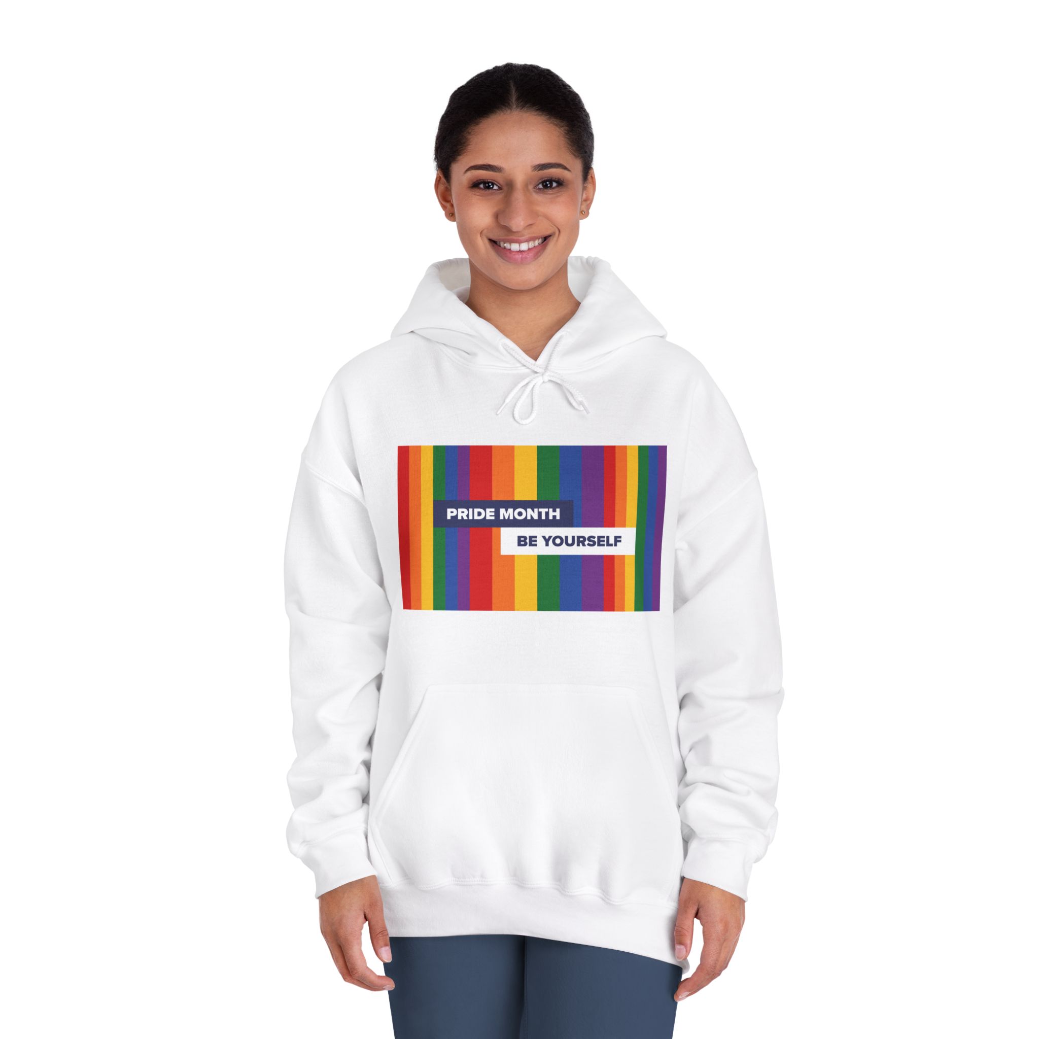 Lgbt Pride Month June Lesbian Gay Bisexual Transgender Lgbtq Flag Rainbow Vector2 Unisex Dryblend Hooded Sweatshirt - Image 4