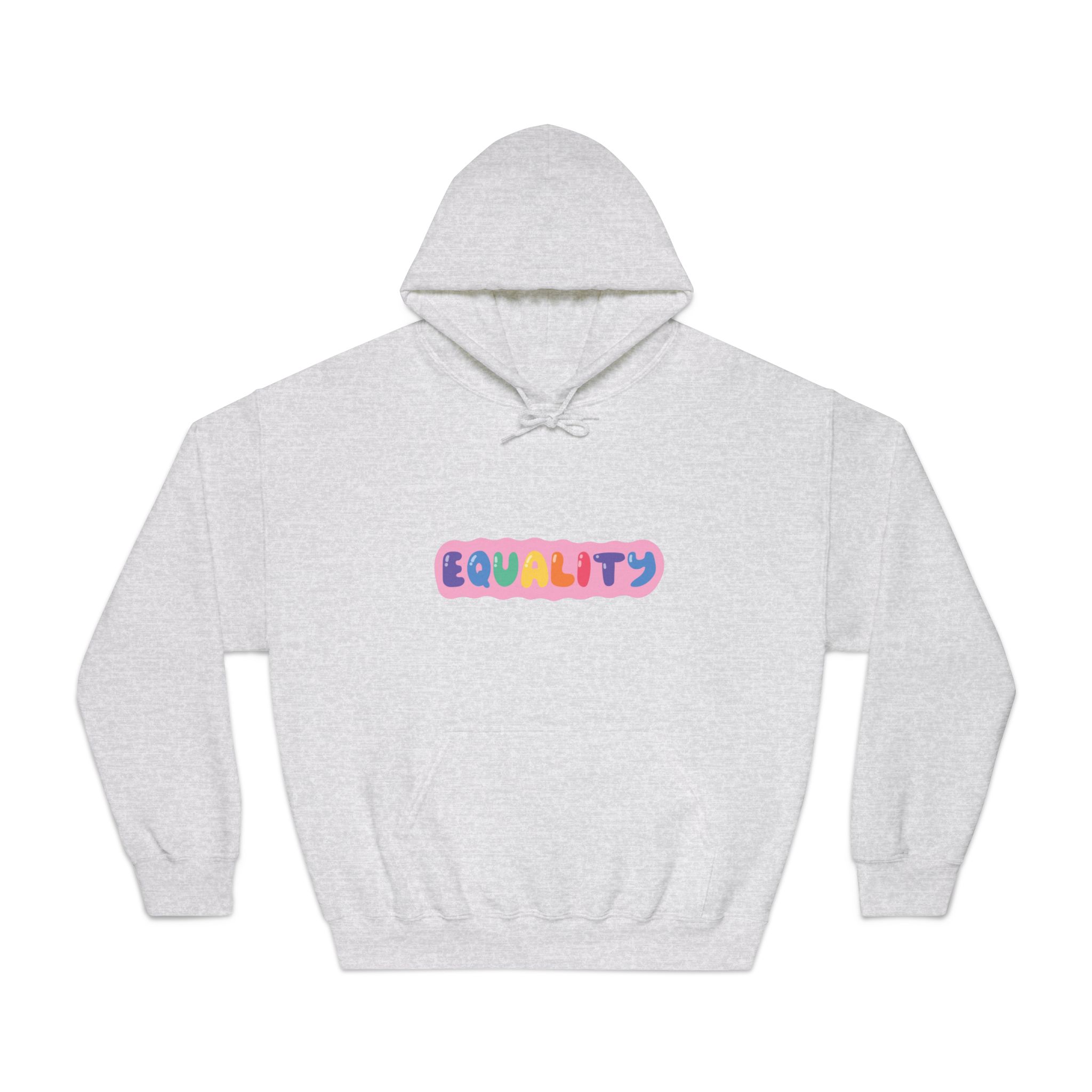 Lgbt Sticker Pack White Background Lgbtq Set Symbol Lgbt Pride Community Rainbow Elements Vector Hand Draw Illustration Hand Drawn Lettering(1) Unisex Dryblend Hooded Sweatshirt - Image 5