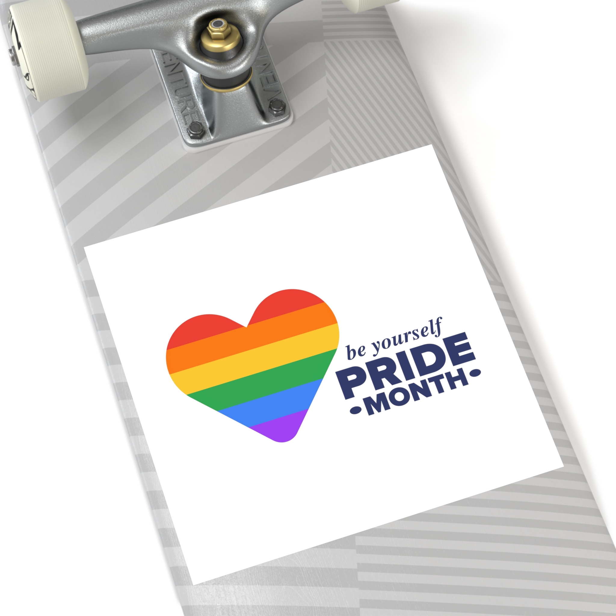 Lgbt Pride Month June Lgbt Flag Rainbow Flag Love Concept Vector Illustration Poster Laminate Stickers Square - Image 80