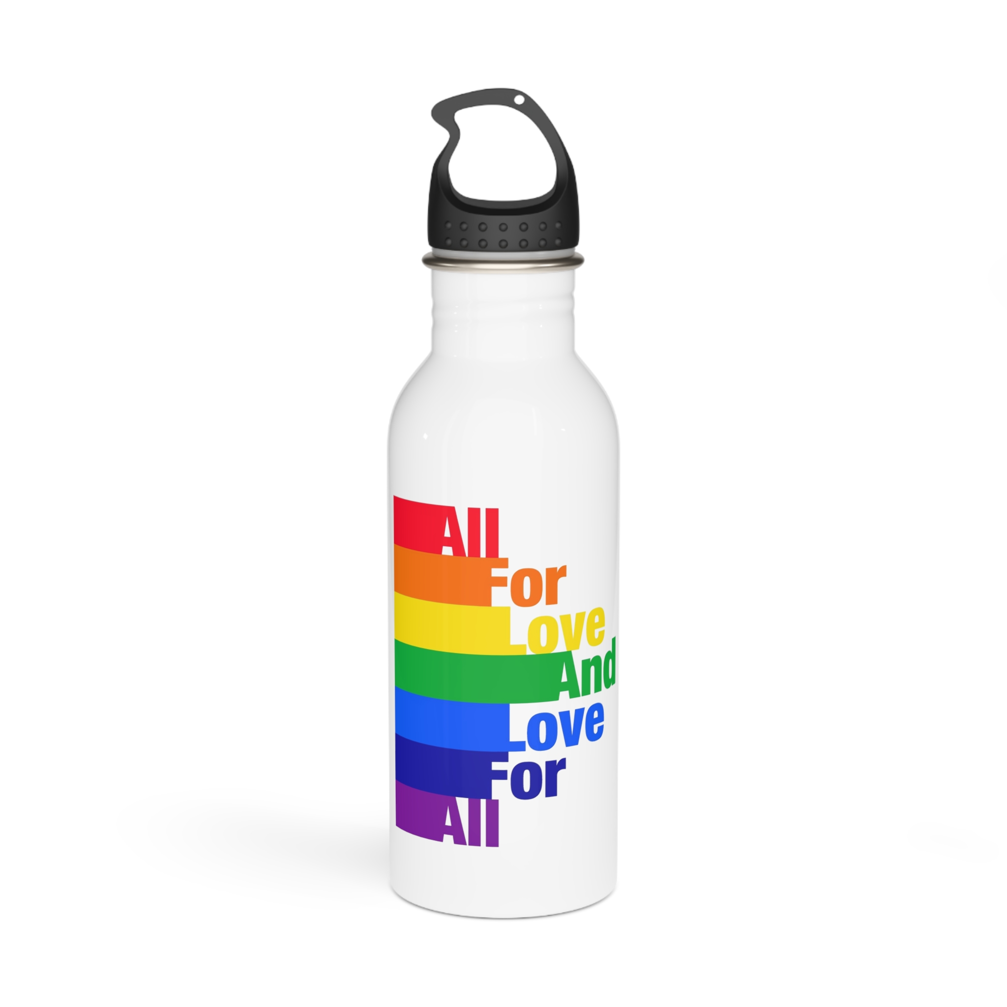 Pride Illustration Stainless Steel Water Bottle