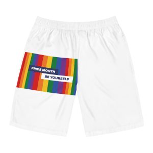 Lgbt Pride Month June Lesbian Gay Bisexual Transgender Lgbtq Flag Rainbow Vector2 Mens Board Shorts Aop