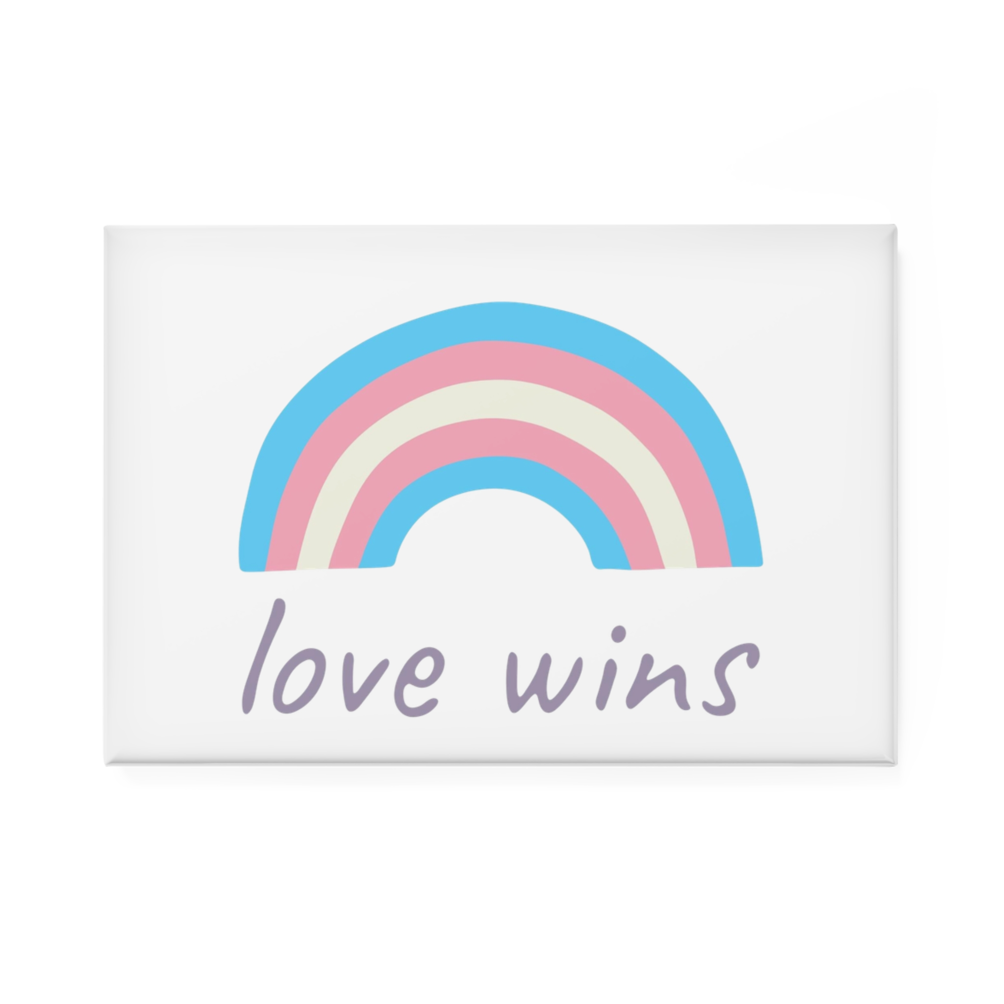 Colorful Rainbow Shape Transgender Pride Flag Happy Pride Day Lgbtqia Community Pride Month Vector Hand Drawn Doodle Posters Stickers Logo Cards Button Magnet Rectangle 1 And 10 Pcs - Image 5