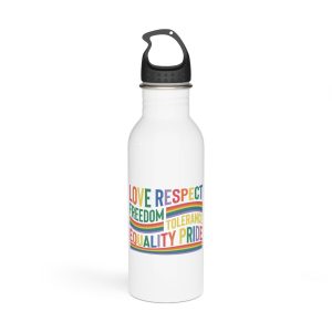 Lgbtq Pride Month Svg Design Bundle(1) (1) Stainless Steel Water Bottle