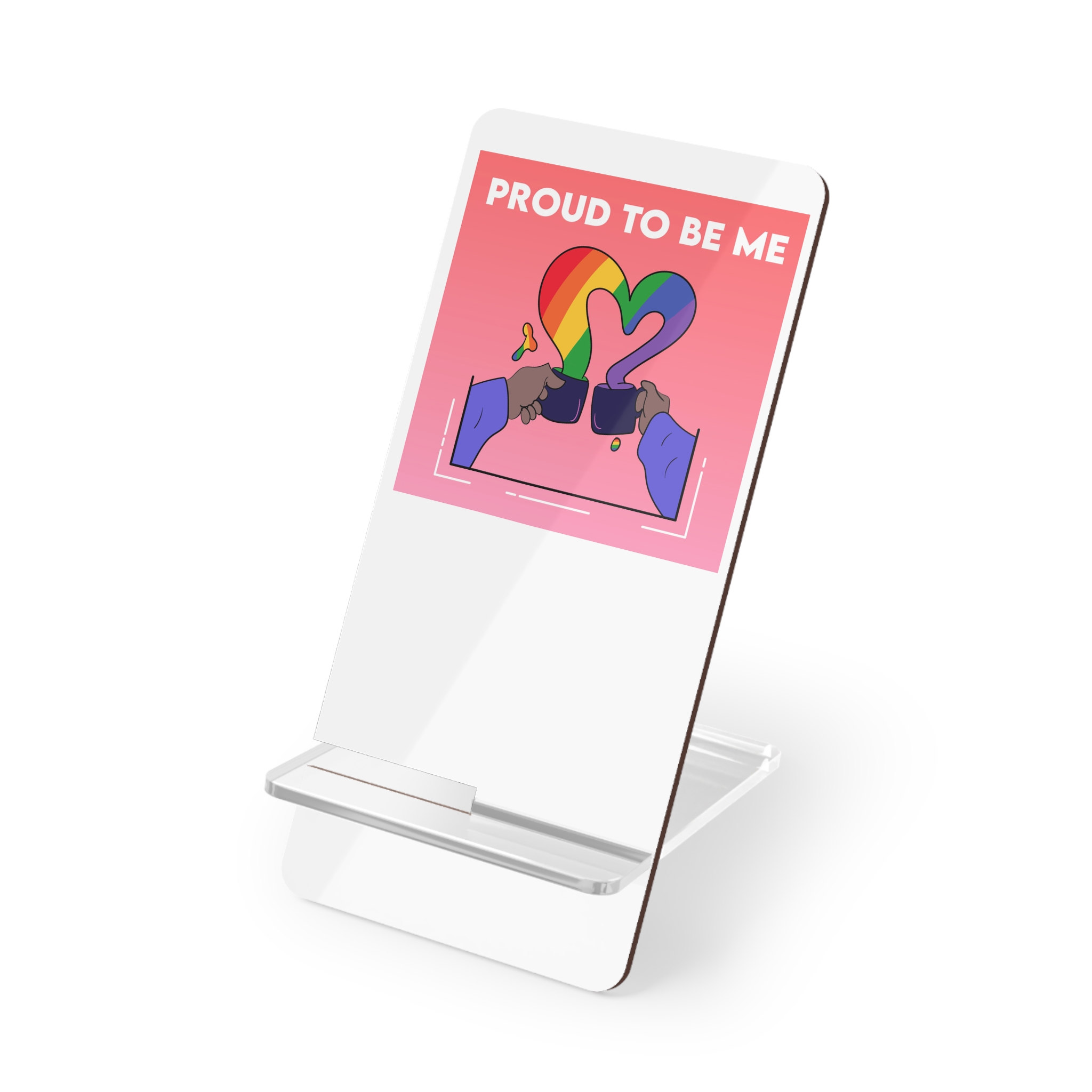 Creativesmoke Lgbtq 6 Mobile Display Stand For Smartphones