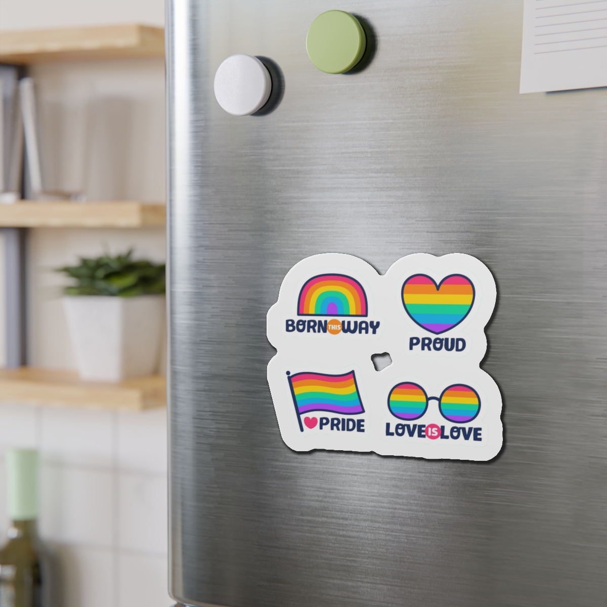 Pride Day Lables Collection Die Cut Magnets - Image 12