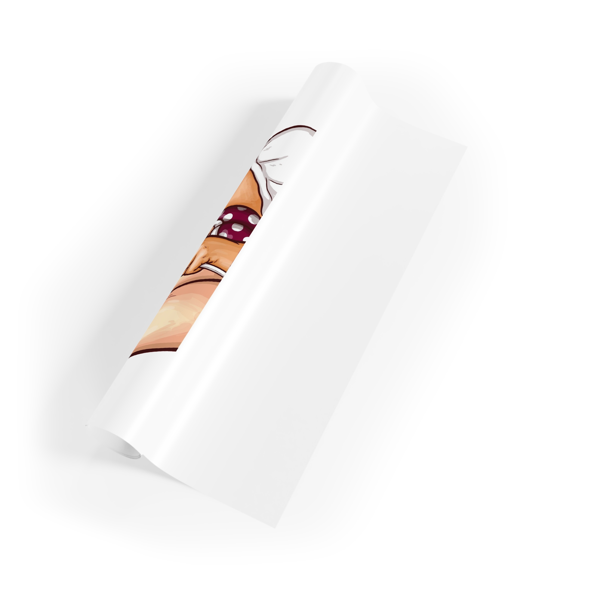 Vector Pop Art Lesbian Couple Kissing Covering Their Lips With Sign Stick Form Rainbow Heart Gift Wrapping Paper Rolls 1pc - Image 3