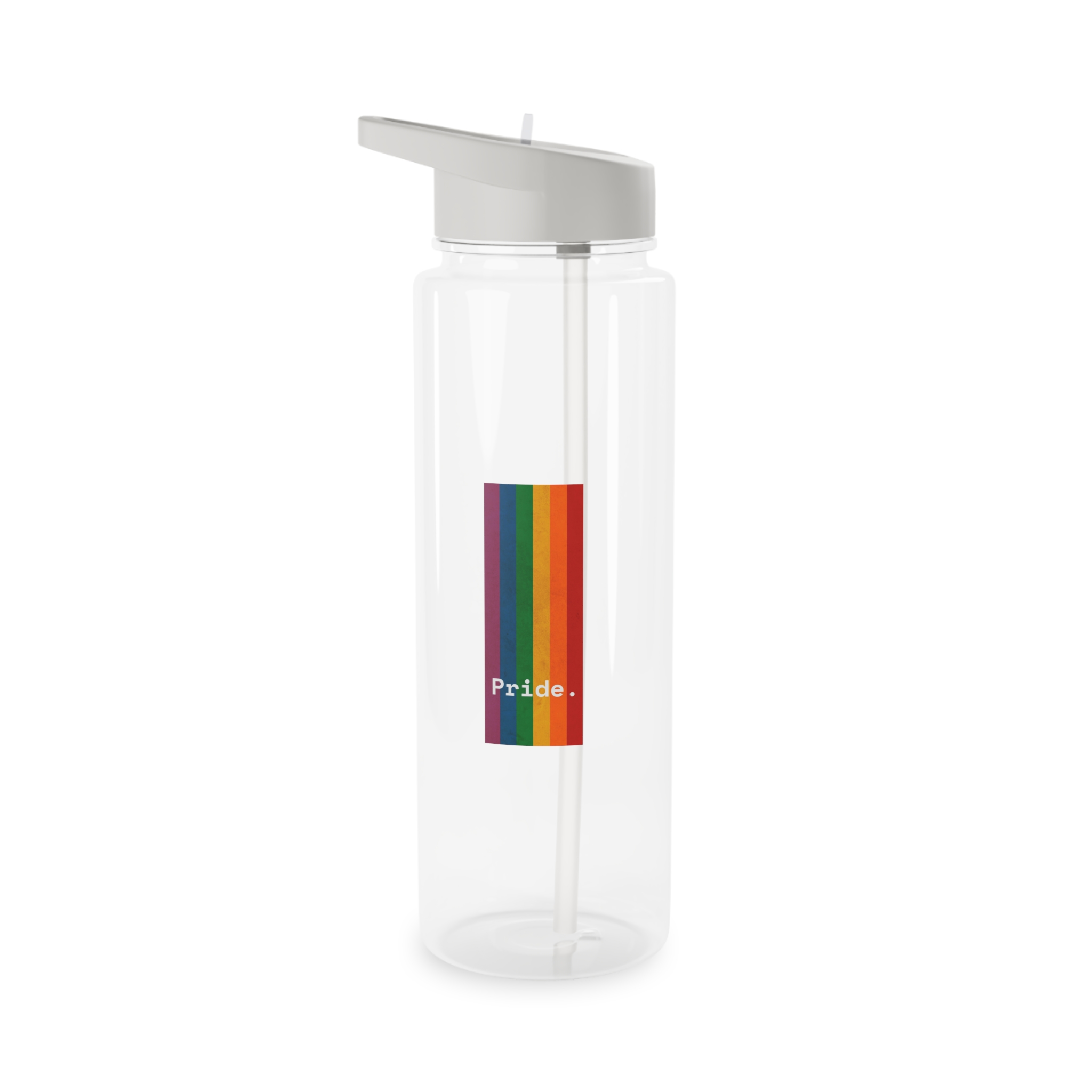 Poster With Rainbow Pride Concept Tritan Water Bottle - Image 5
