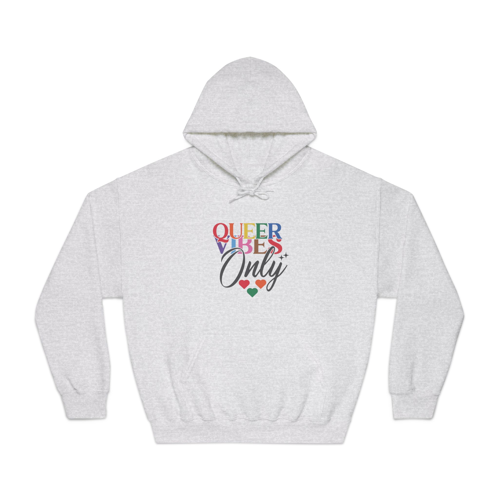 Lgbtq Pride Month Quote Eps Design Vector Pride Design Template(1) Unisex Dryblend Hooded Sweatshirt - Image 5
