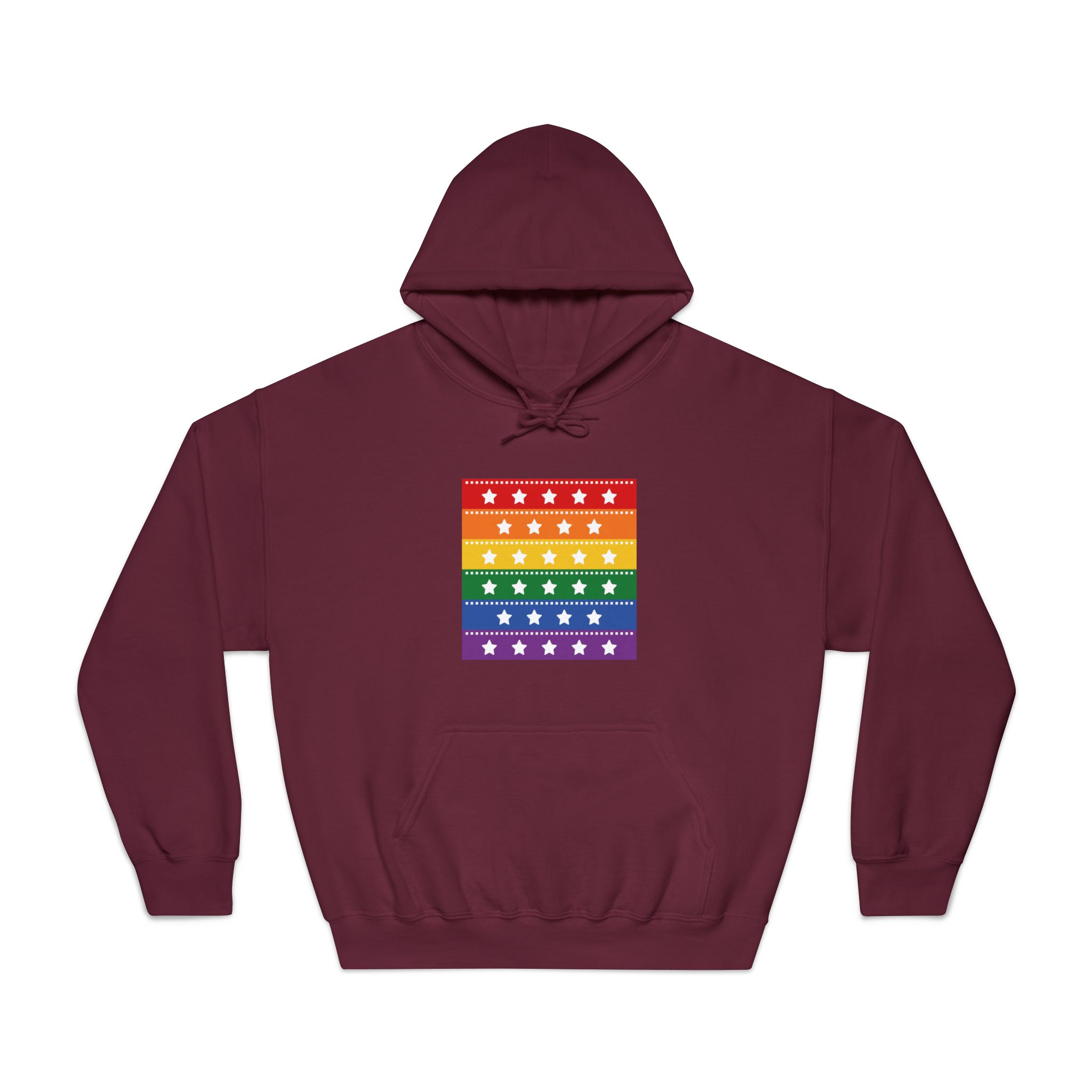 Lgbt Pride Month June Lesbian Gay Bisexual Transgender Lgbtq Flag Rainbow Vector(4) Unisex Dryblend Hooded Sweatshirt - Image 17