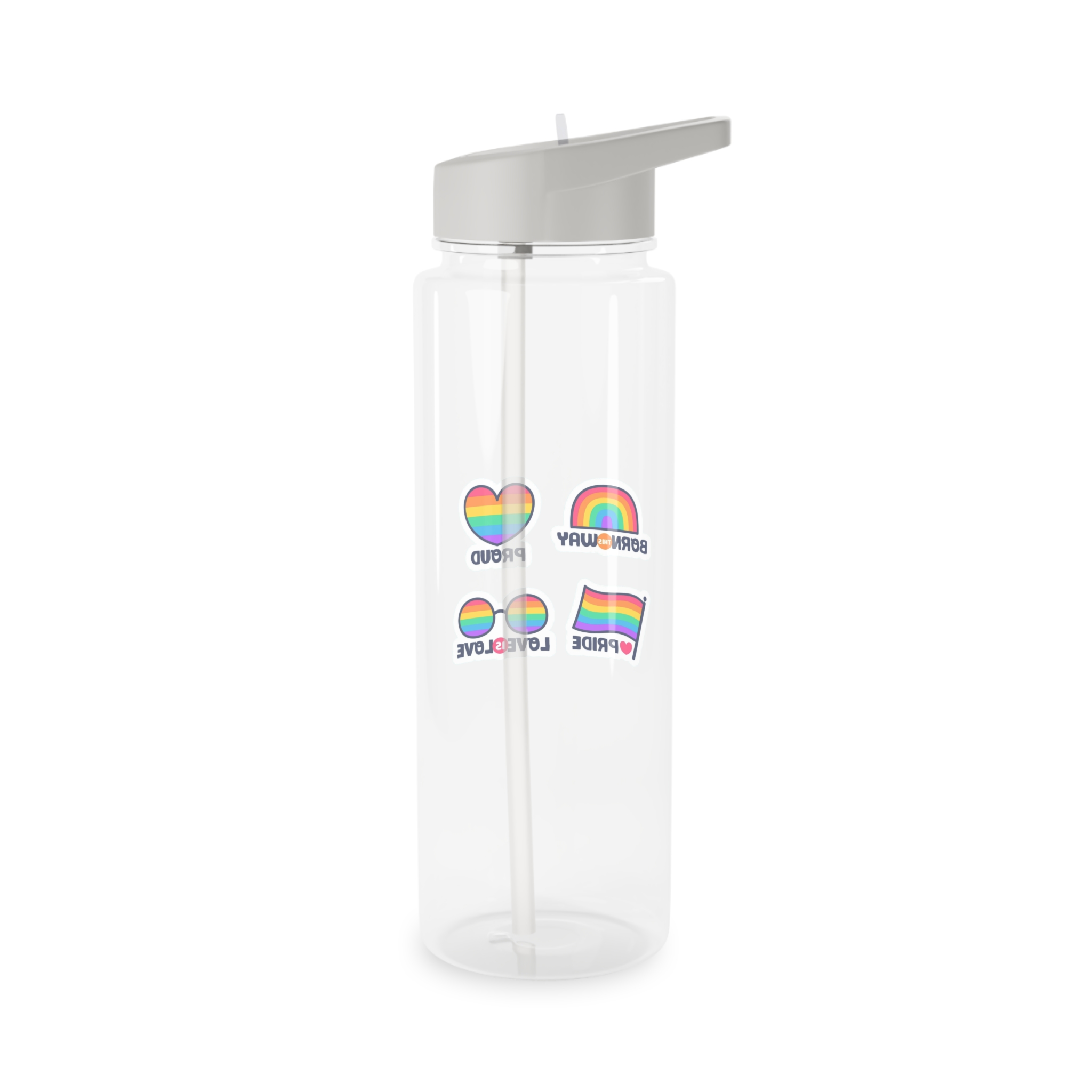 Pride Day Lables Collection Tritan Water Bottle - Image 6