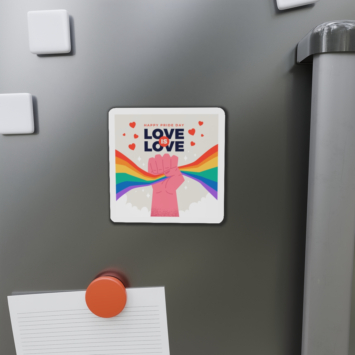 Happy Pride Day Concept Die Cut Magnets - Image 8