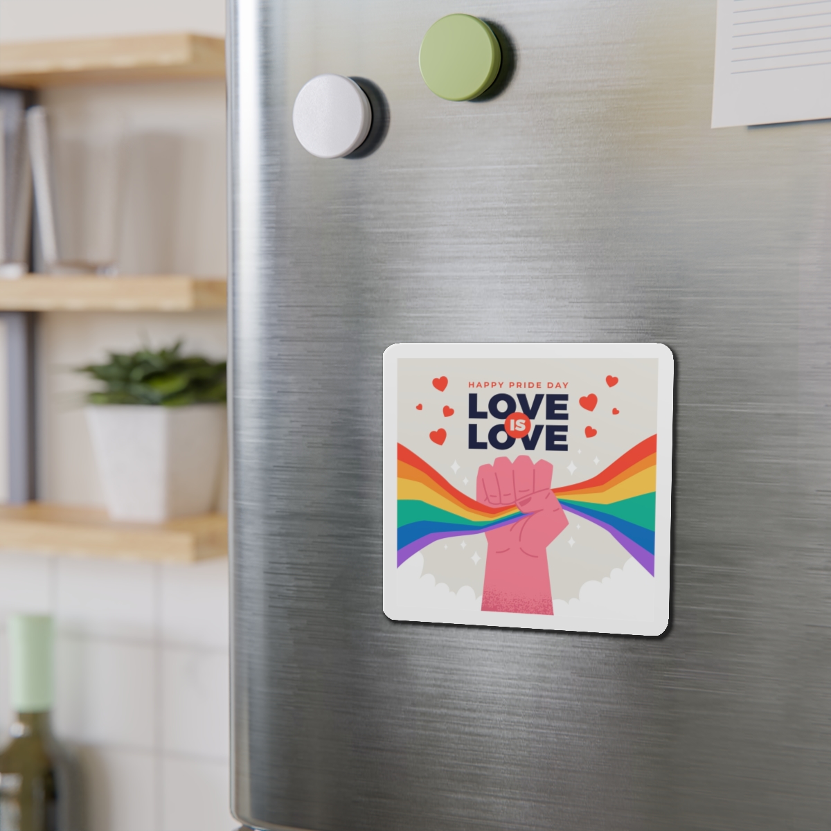 Happy Pride Day Concept Die Cut Magnets - Image 9
