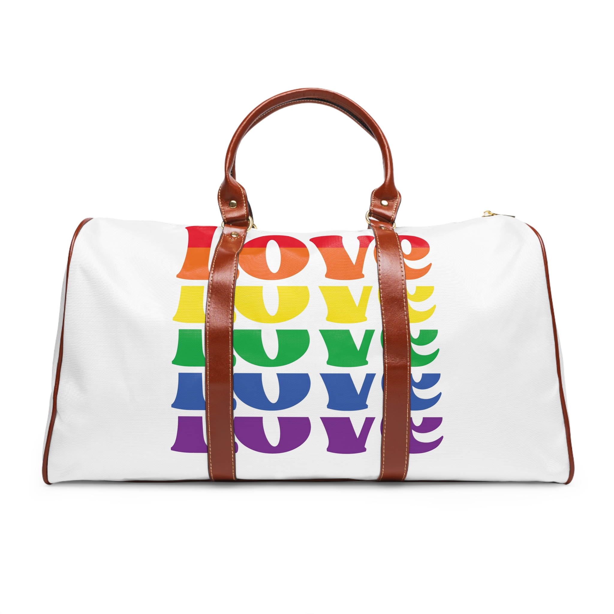 Gay Pride Svg Design (1) Waterproof Travel Bag