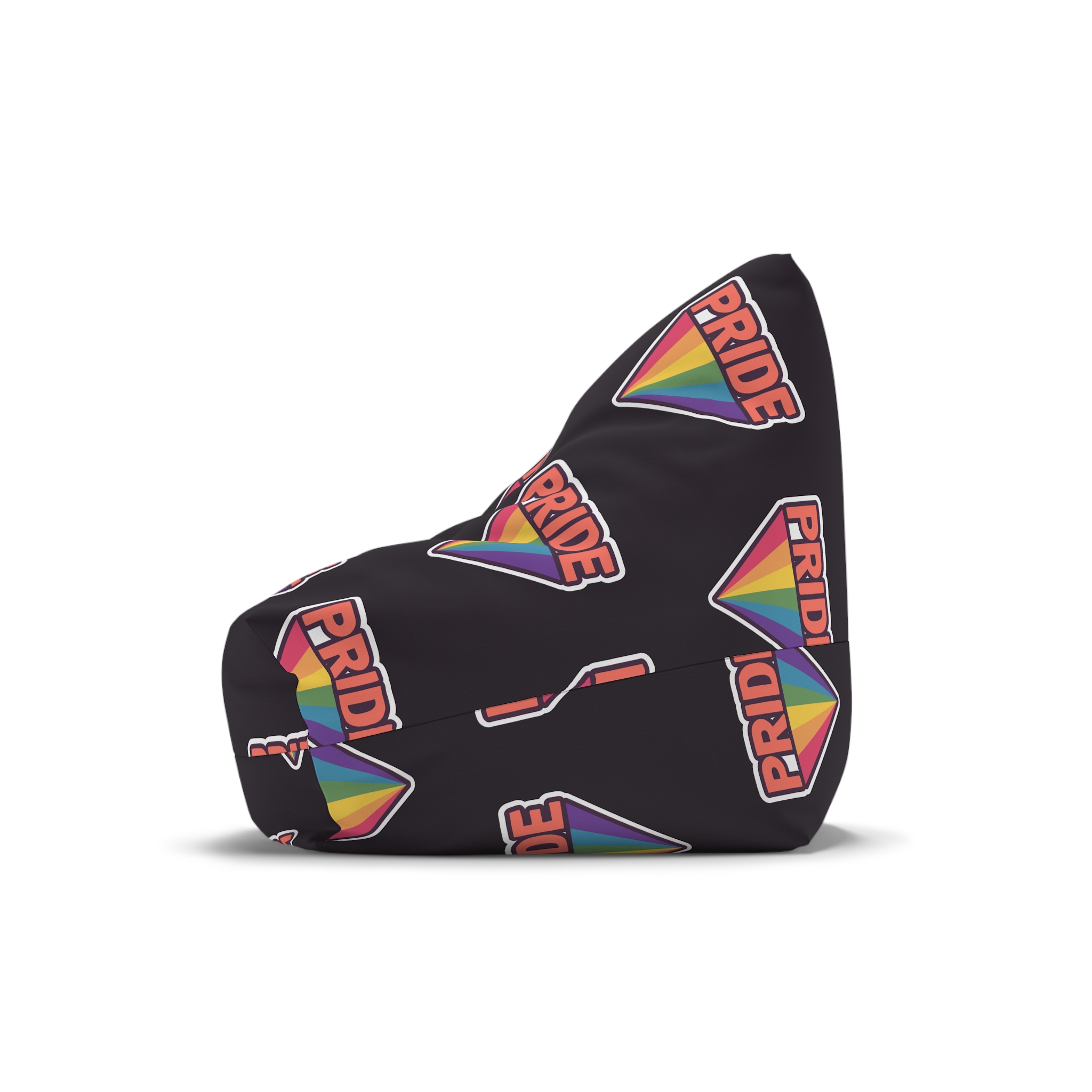 Pride With Rainbow Bean Bag Chair Cover - Image 4