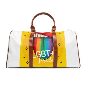 Hand Drawn Pride Month Lgbt Illustration Waterproof Travel Bag