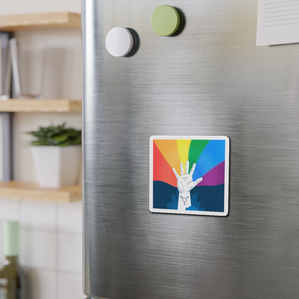Pride Day Concept Die Cut Magnets - Image 6