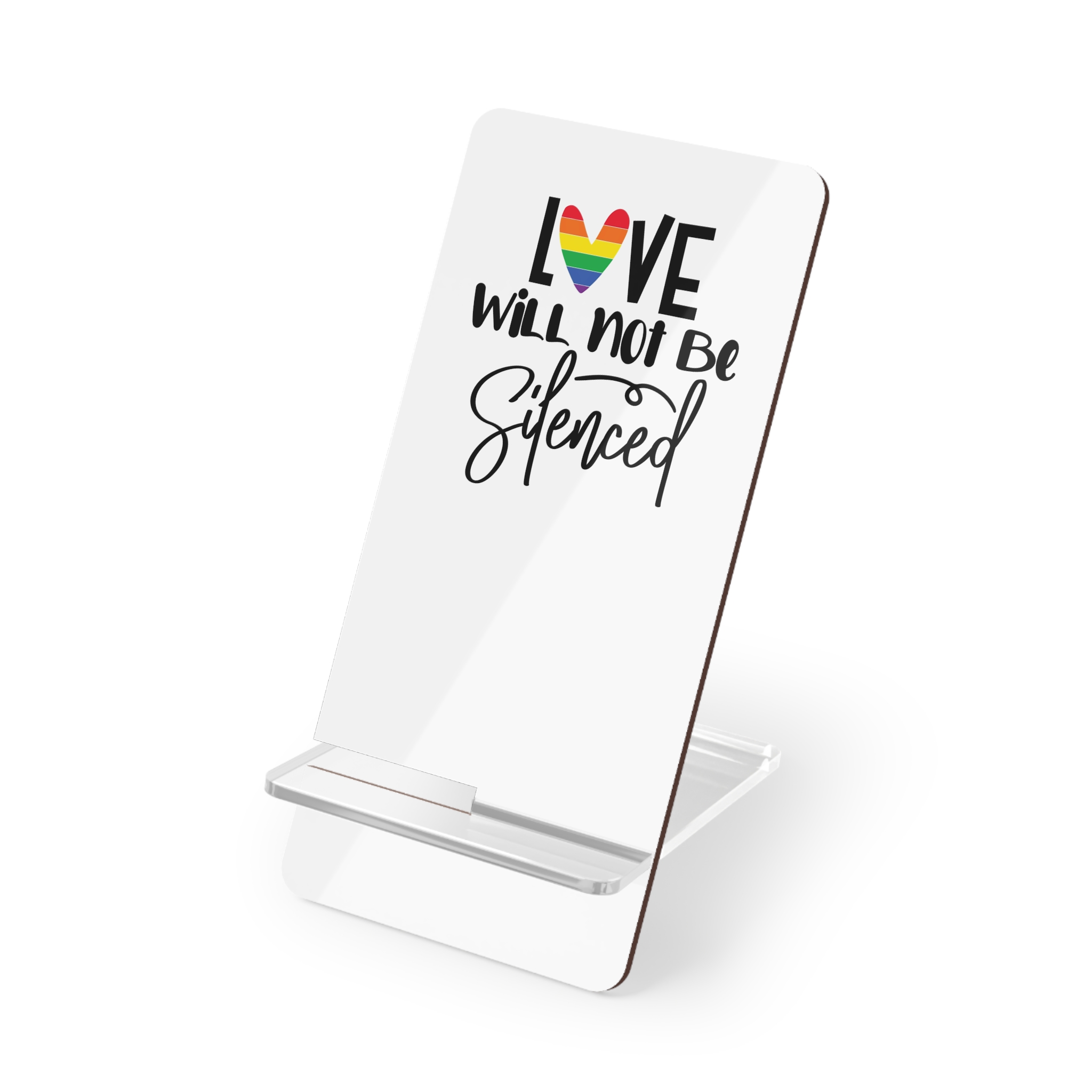 Gay Pride Svg Design(6) Mobile Display Stand For Smartphones