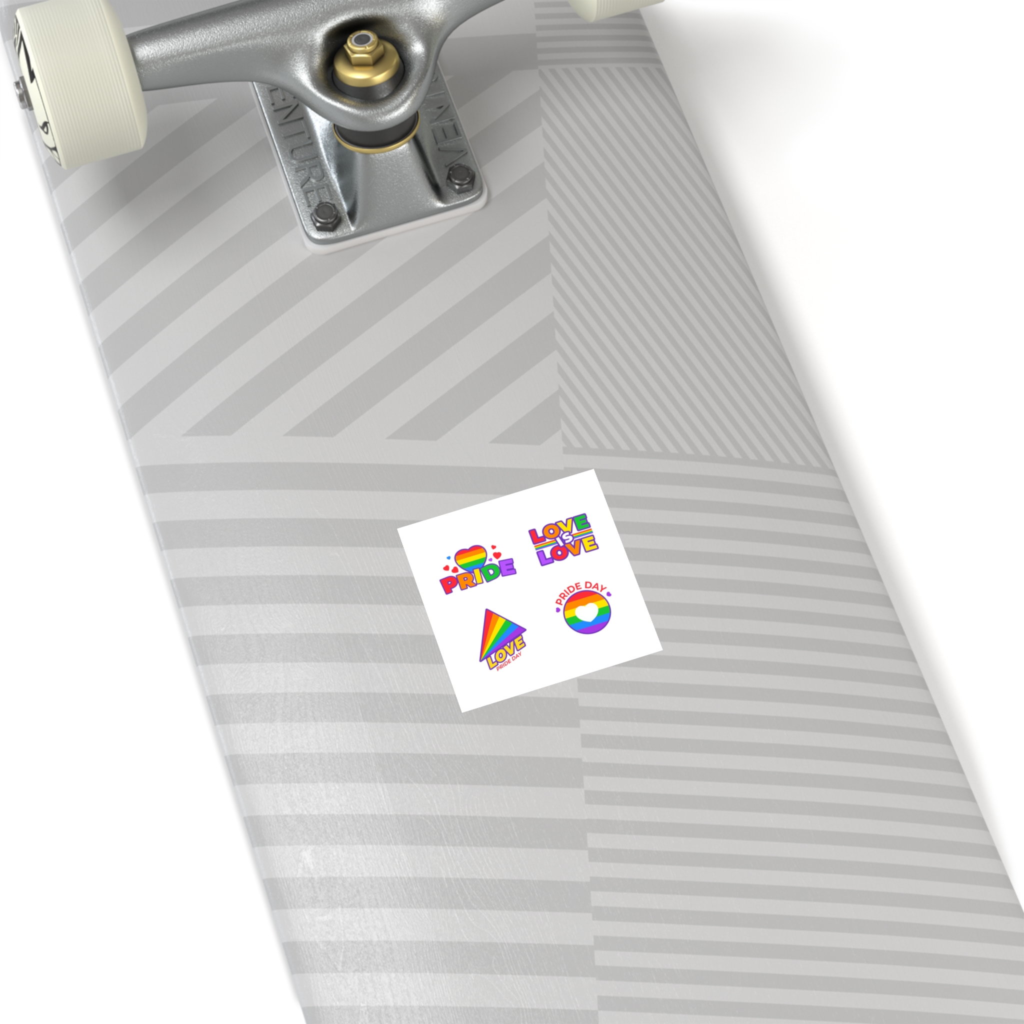 Illustrations Pride Day Badges Laminate Stickers Square - Image 68