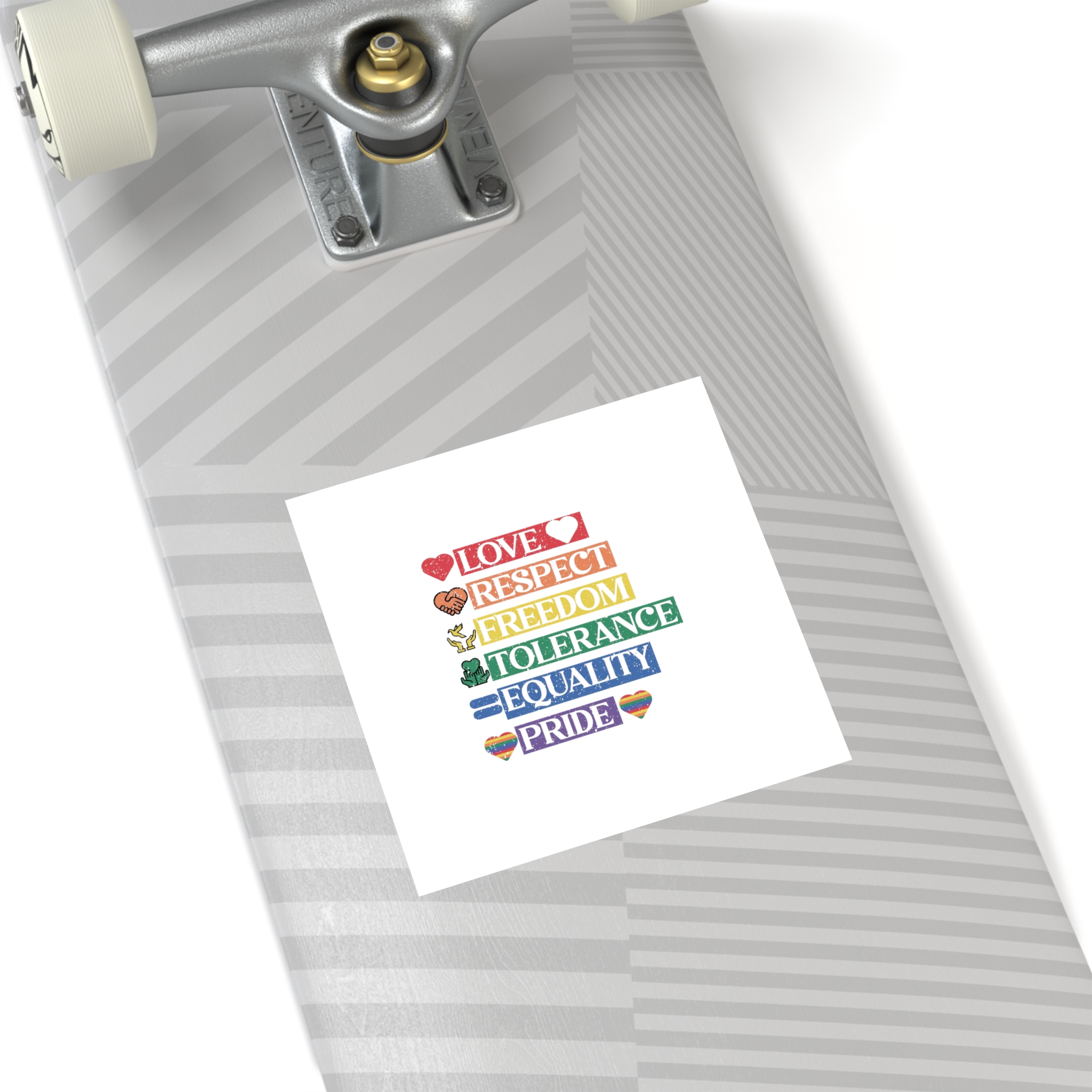 Lgbtq Pride Month Quote Eps Design Vector Pride Design Template (1) Laminate Stickers Square - Image 48