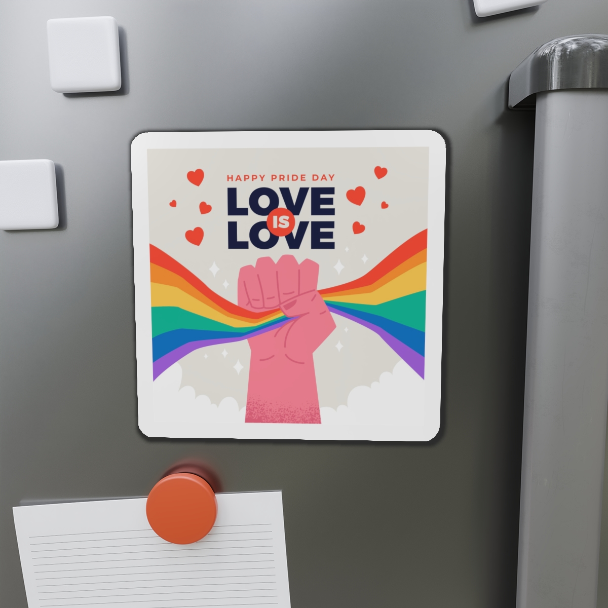 Happy Pride Day Concept Die Cut Magnets - Image 14