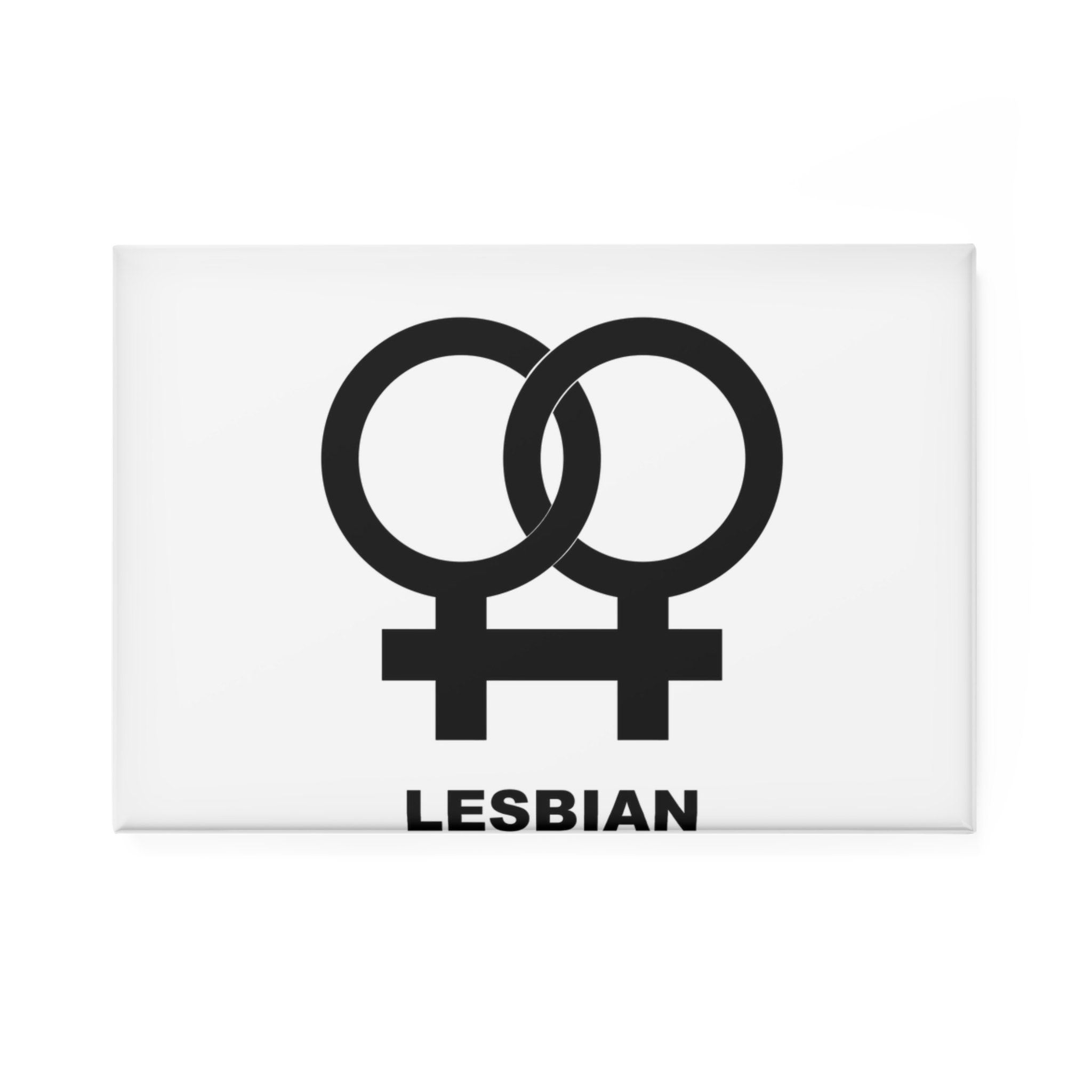Gender Icon Symbol Vector Illustration Logo Template Button Magnet Rectangle 1 And 10 Pcs - Image 5