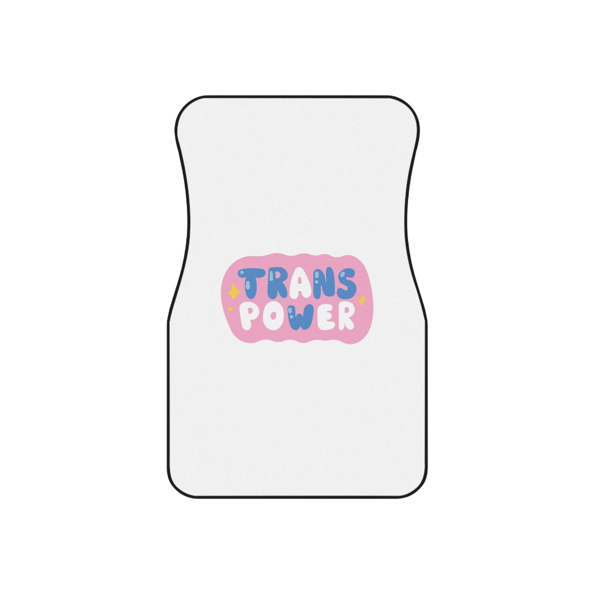 Lgbt Sticker Pack White Background Lgbtq Set Symbol Lgbt Pride Community Rainbow Elements Vector Hand Draw Illustration Hand Drawn Lettering Car Mats Set Of 4 - Image 2