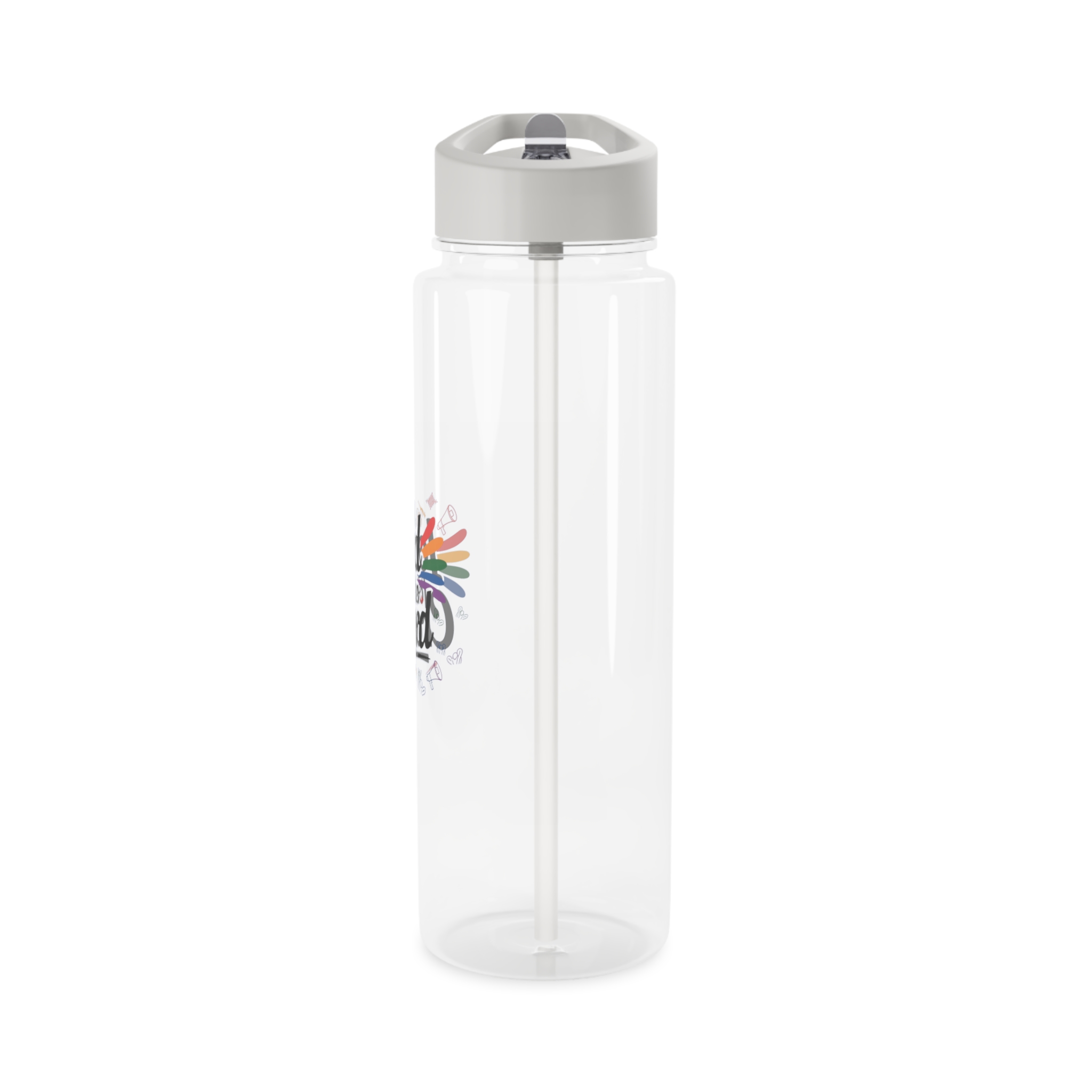 Loud Crowd T Shirt Design Isolated White Background 2 Tritan Water Bottle - Image 7