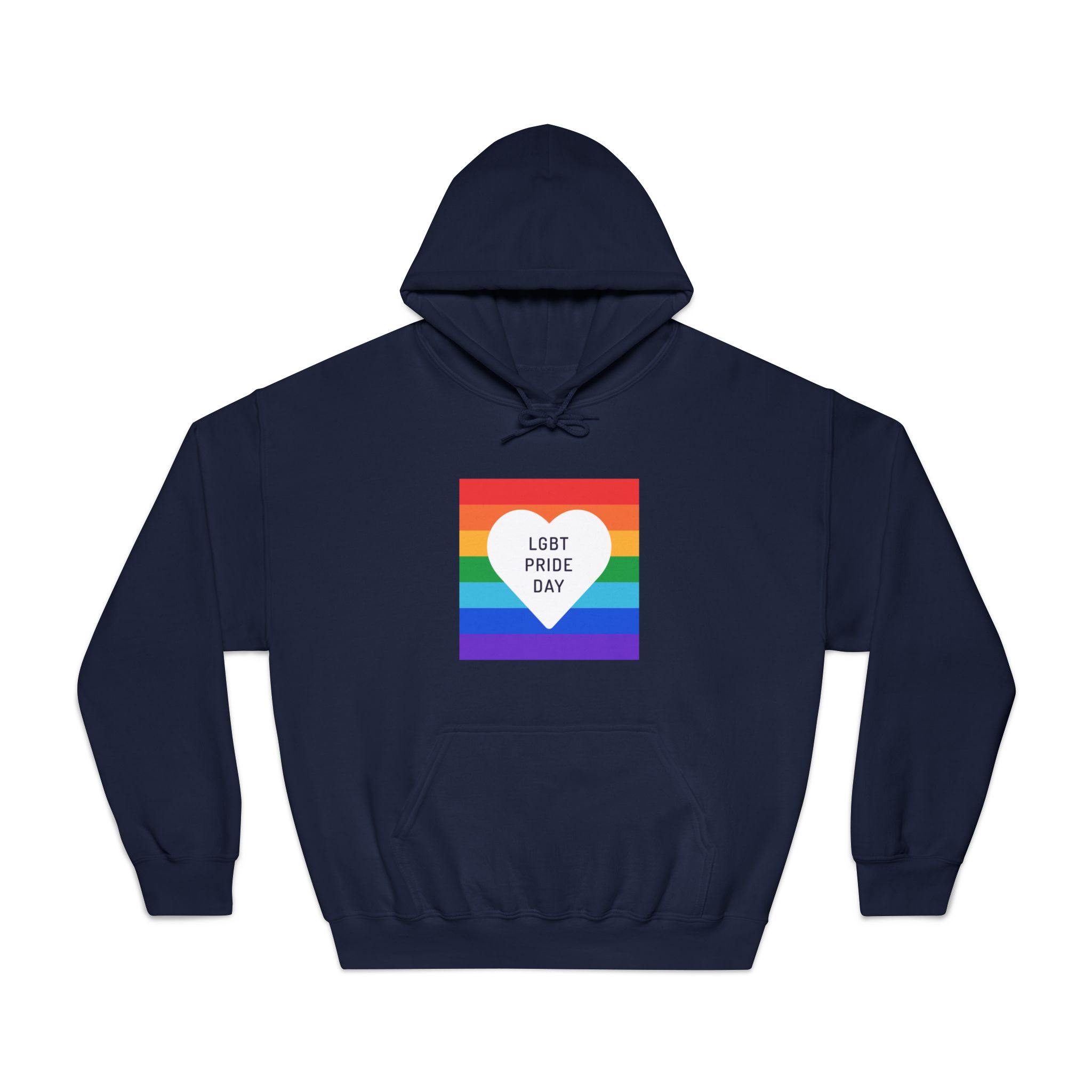 Pride Day 1 Unisex Dryblend Hooded Sweatshirt - Image 29