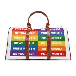 Lesbian Pride Design 33F9F4 Waterproof Travel Bag