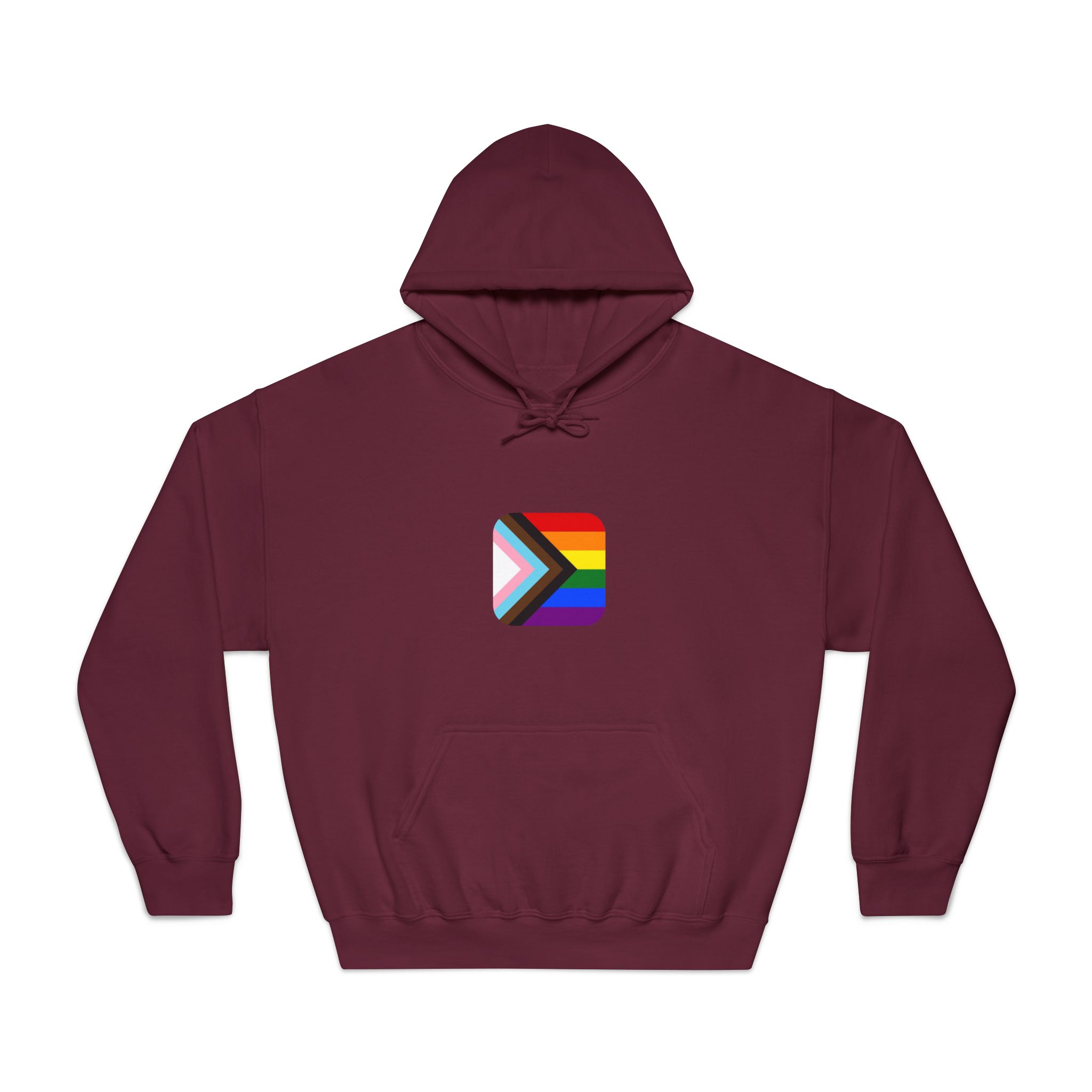 New Pride Flag Lgbtq Vector Illustartion Unisex Dryblend Hooded Sweatshirt - Image 17