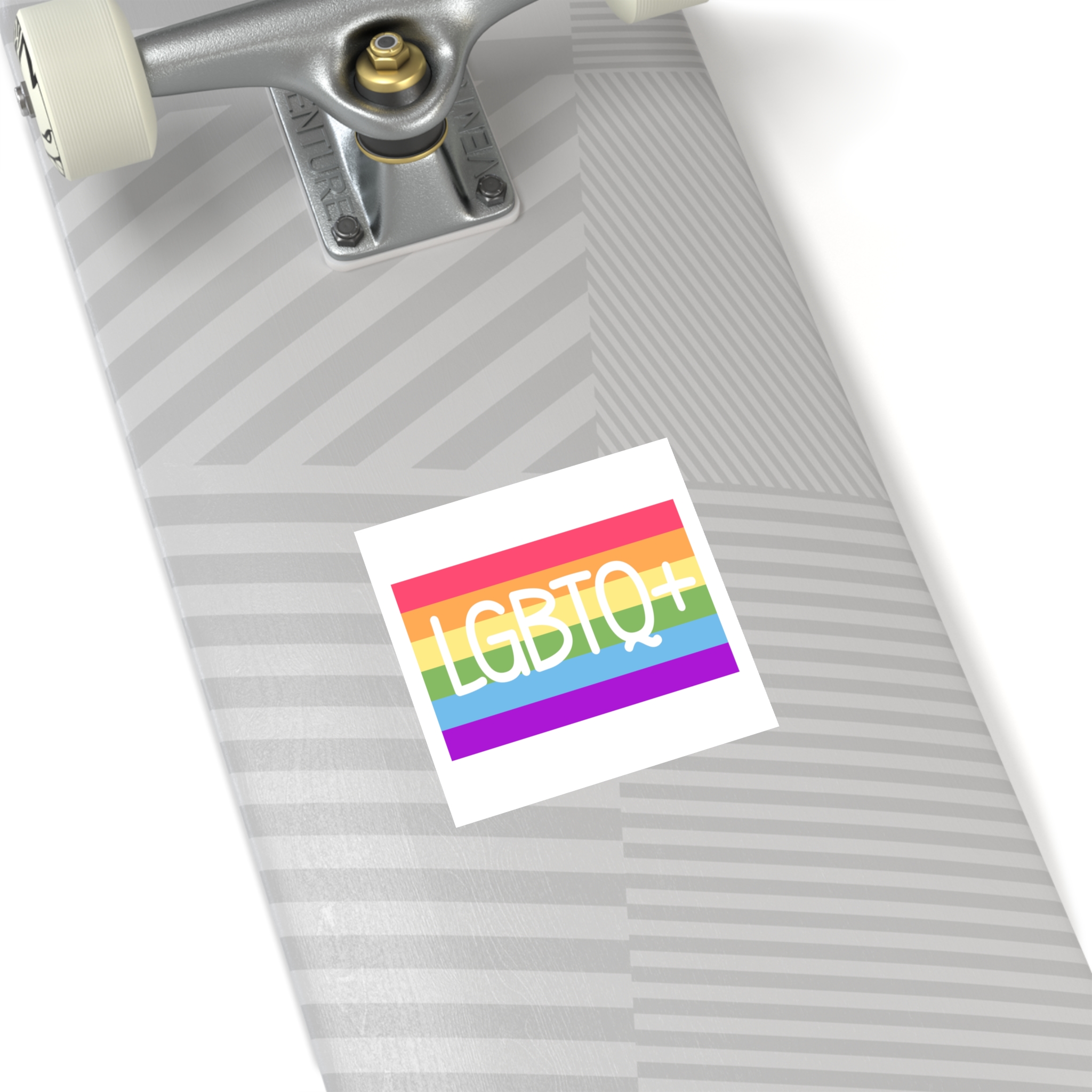 Pride Concept Background Lgbtq Pride Laminate Stickers Square - Image 20
