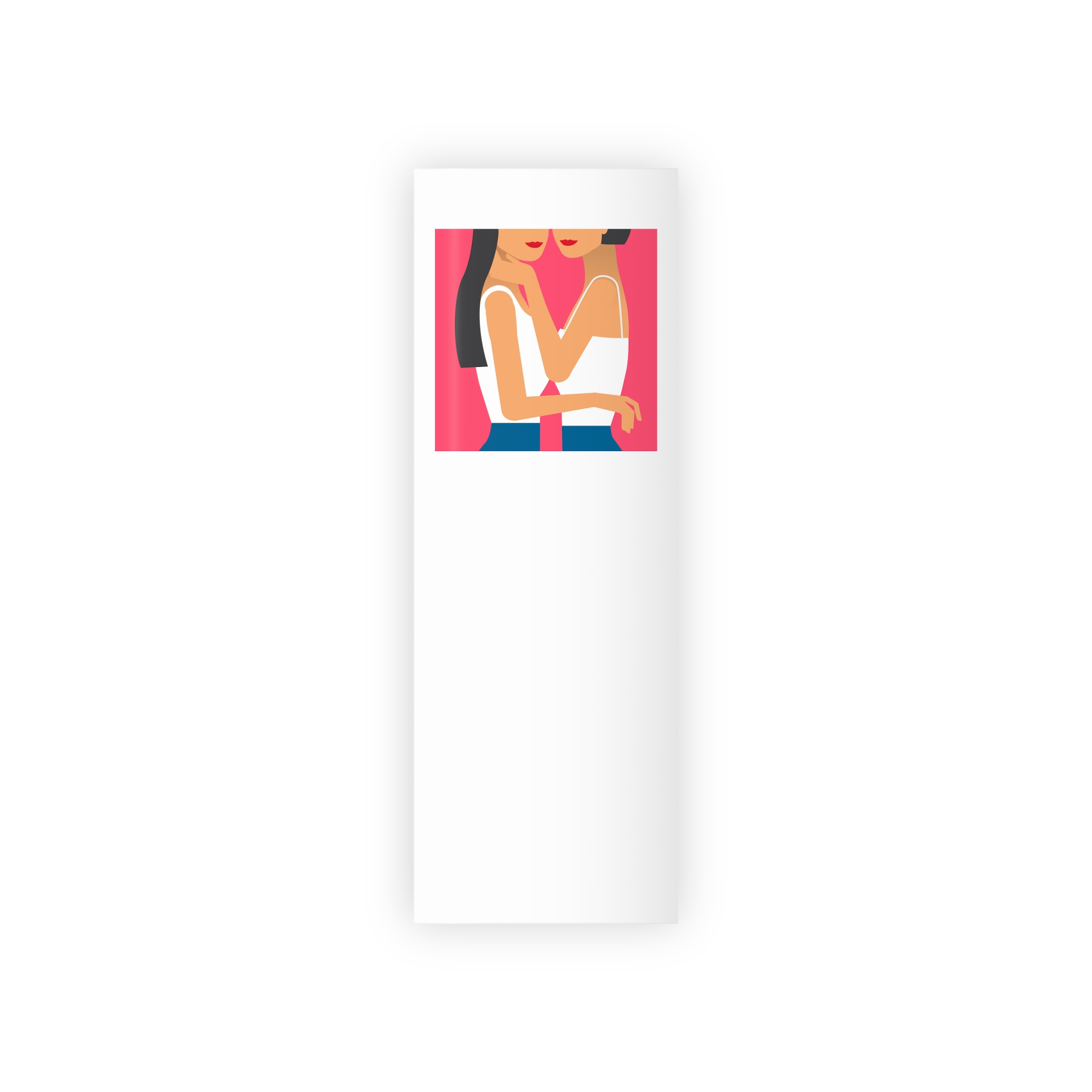 Lesbian Pride Design D1F3BE Gift Wrapping Paper Rolls 1pc - Image 5