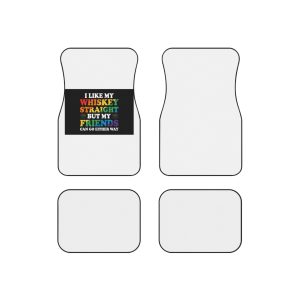 Pride Gay Lgbt Rainbow Tshirt Design(4) Car Mats Set Of 4