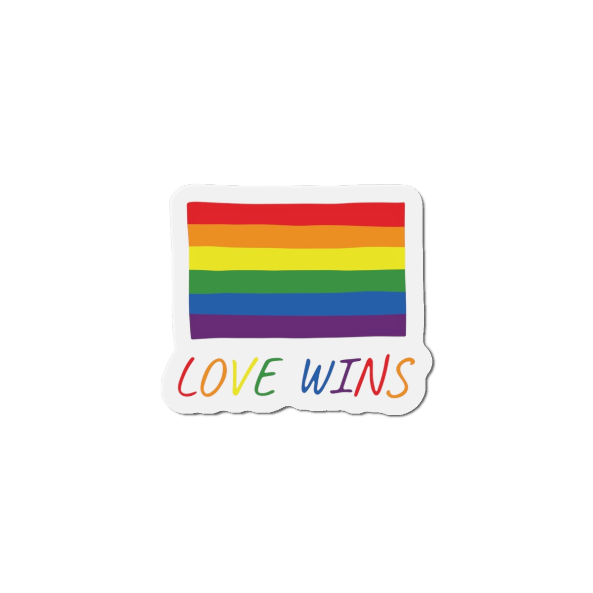 Colorful Gay Pride Flag Happy Pride Day Lgbtq Community Pride Month Vector Hand Drawn Doodle Posters Stickers Logo Cards Die Cut Magnets - Image 10